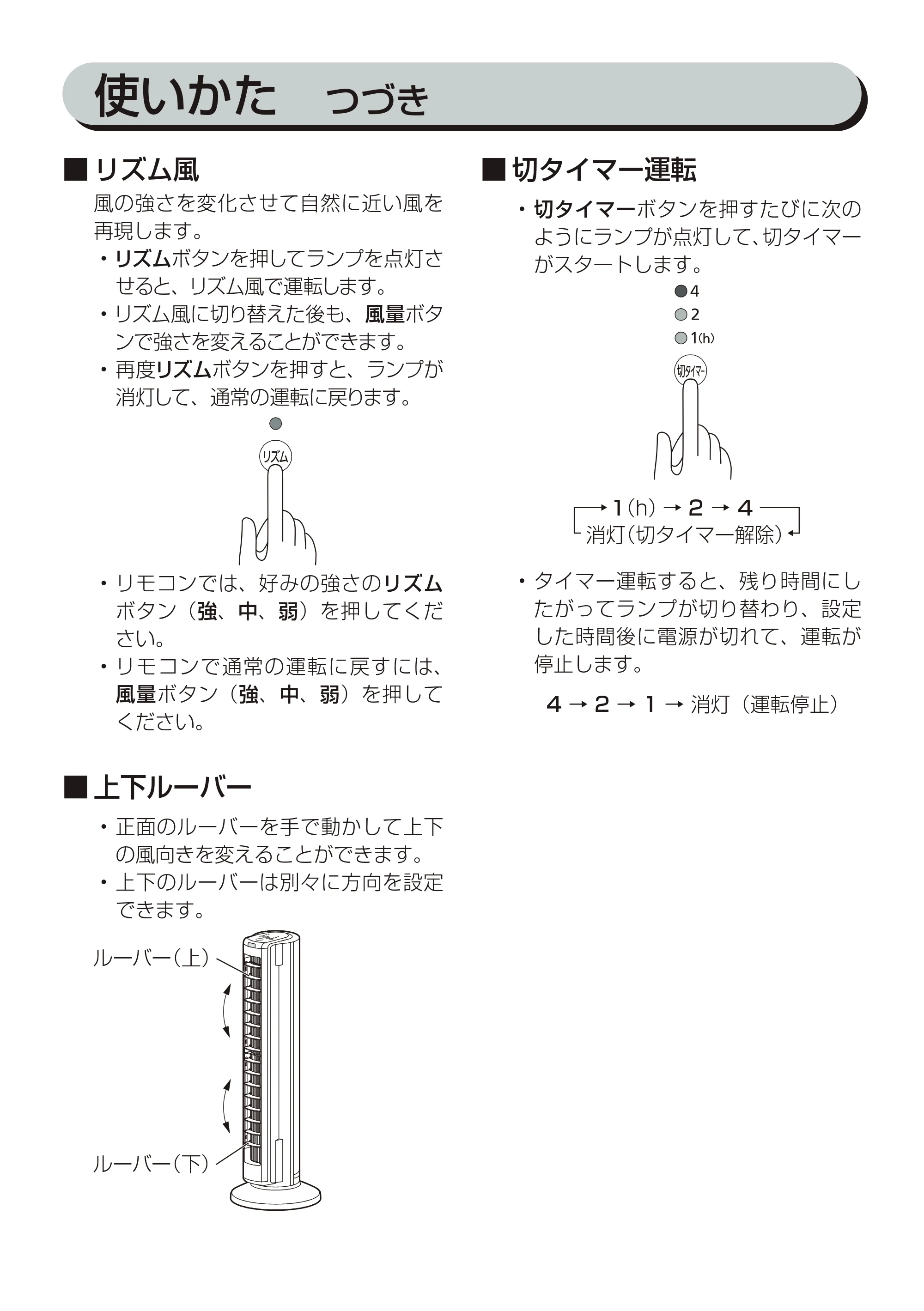 アイリスオーヤマ TWF-C82T 取扱説明書 — 原本ページ — 11ページ