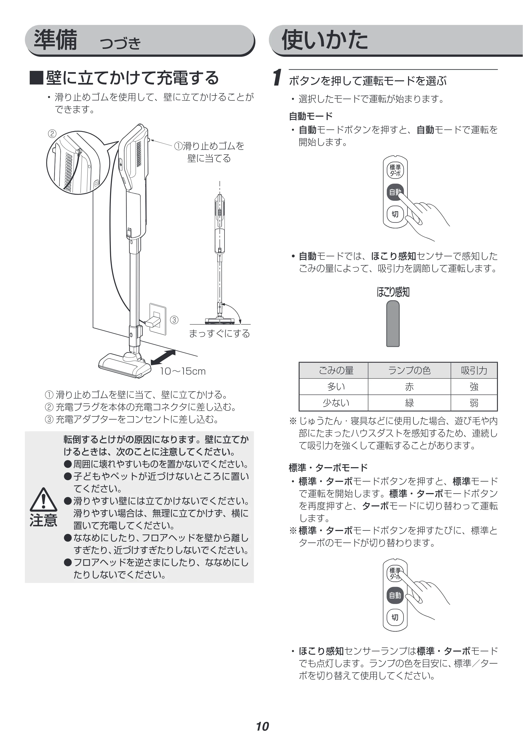 アイリスオーヤマ SBD-76P 取扱説明書 — 原本ページ — 10ページ