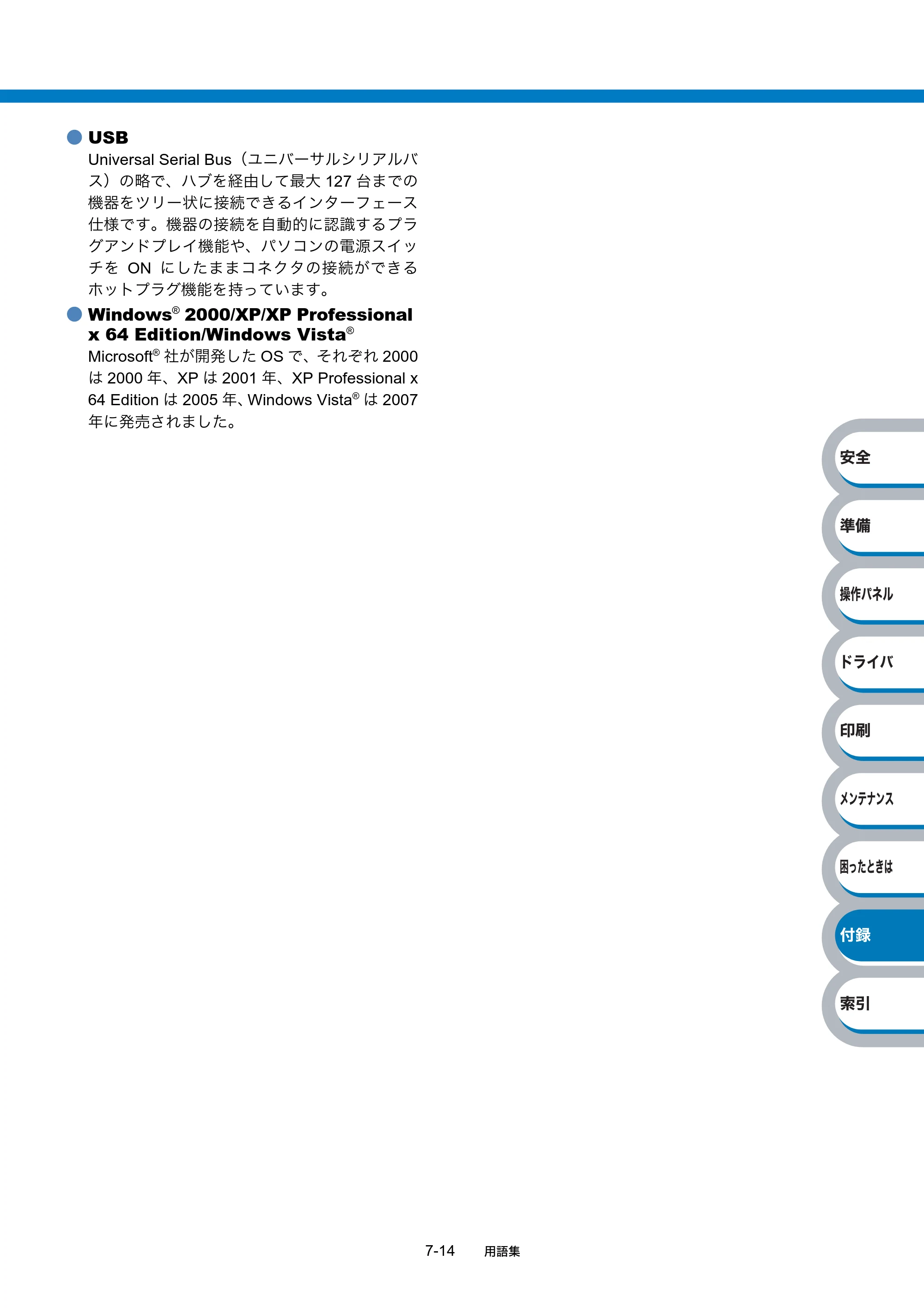 ブラザー HL-2140 / HL-2170W 取扱説明書（本体） — 原本ページ — 174ページ