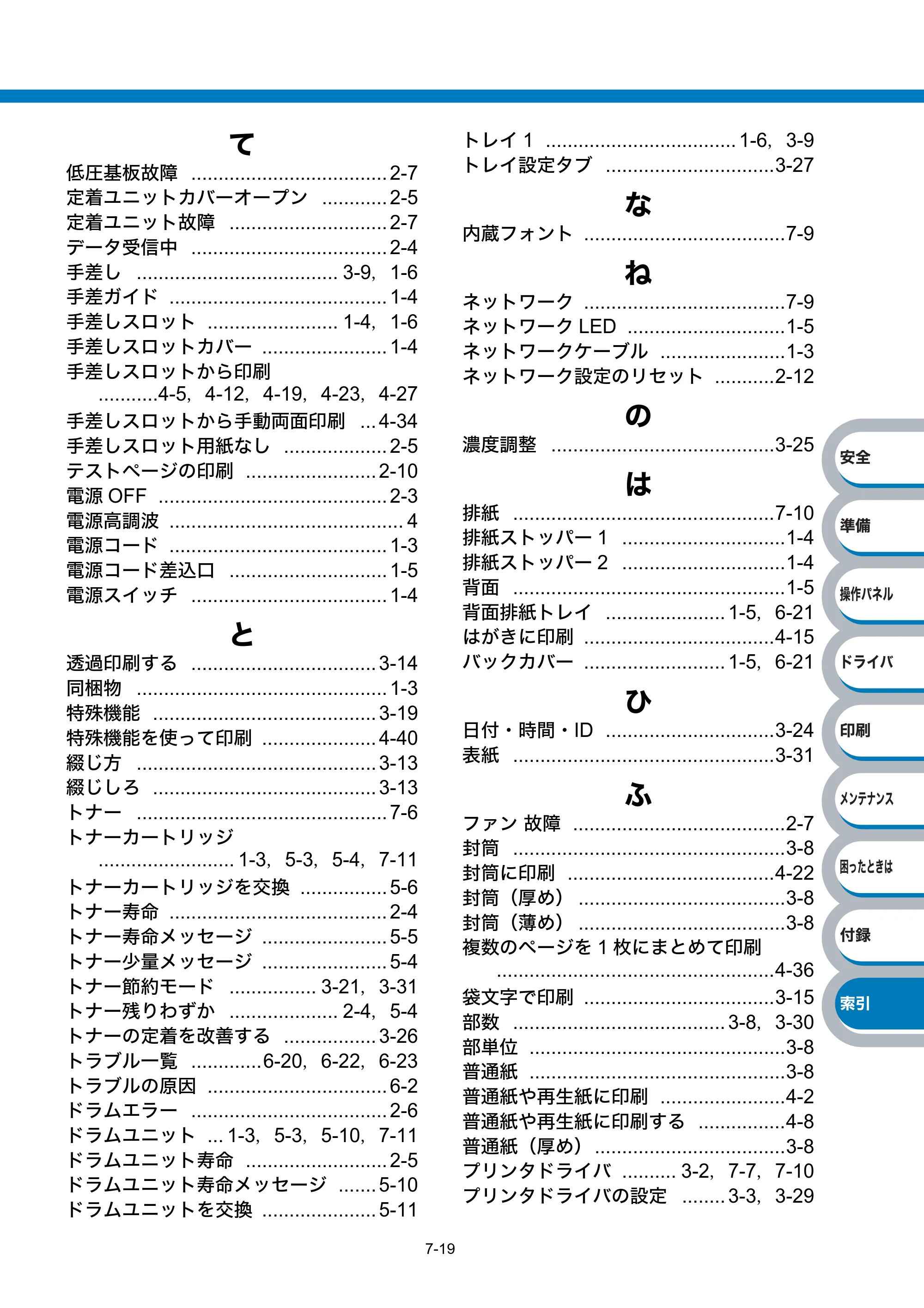ブラザー HL-2140 / HL-2170W 取扱説明書（本体） — 原本ページ — 179ページ