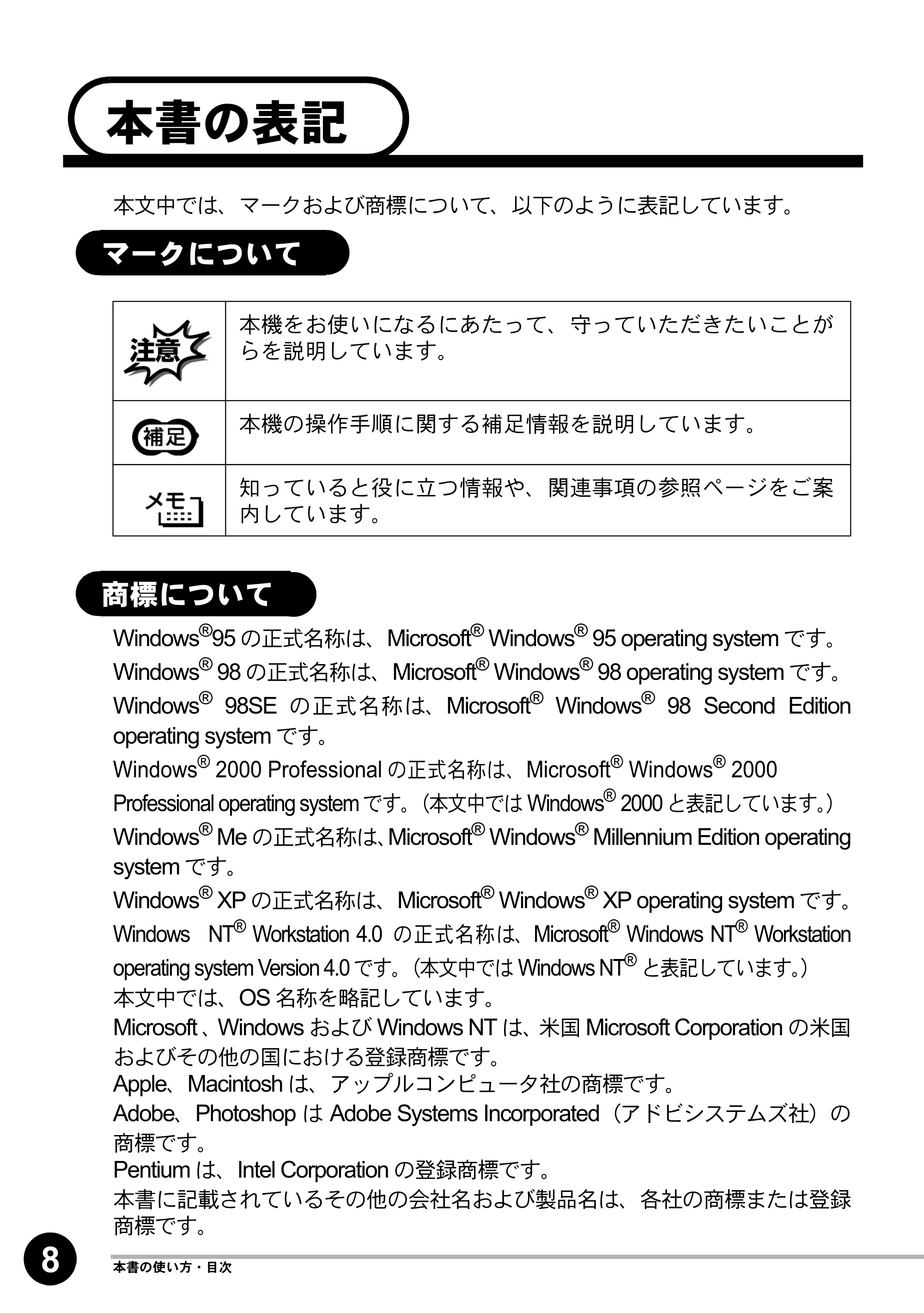 ブラザー MFC-8500J 取扱説明書（本体） — 原本ページ — 10ページ