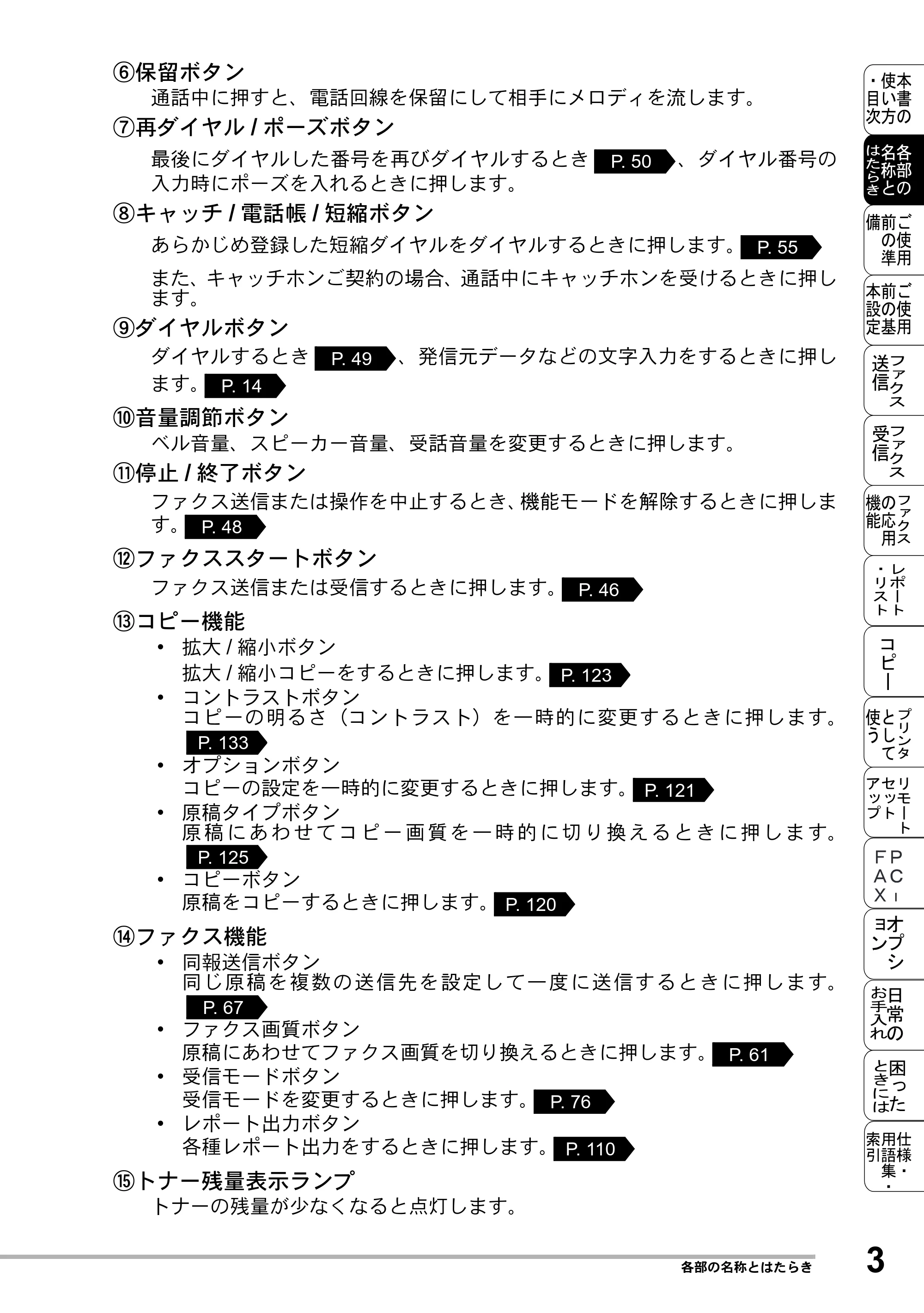 ブラザー MFC-8500J 取扱説明書（本体） — 原本ページ — 27ページ