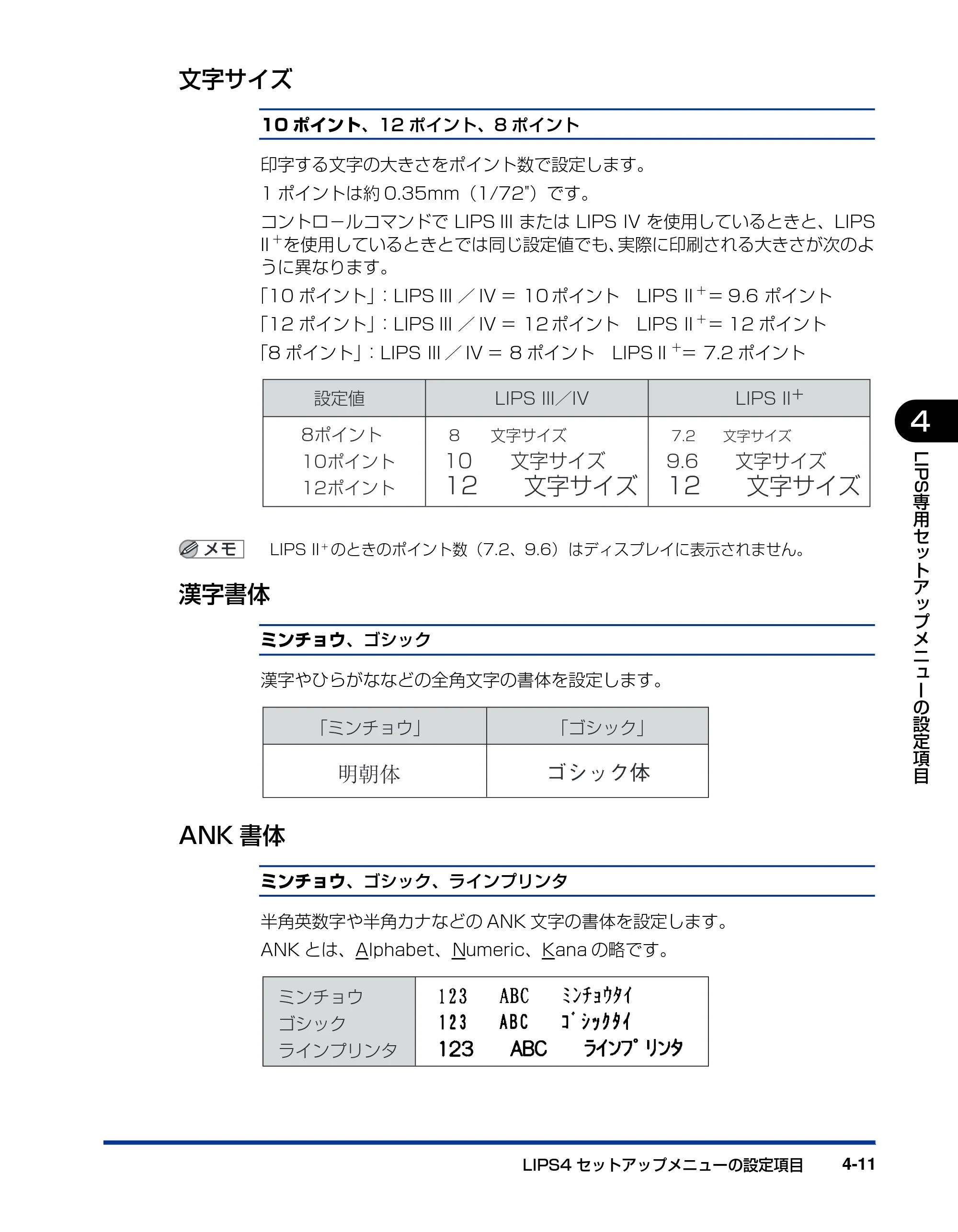 キヤノン LBP5400 LIPS機能ガイド 2009年12月18日掲載 (PDF形式/4.64Mバイト) — 文字サイズ — 原本ページ — 115ページ