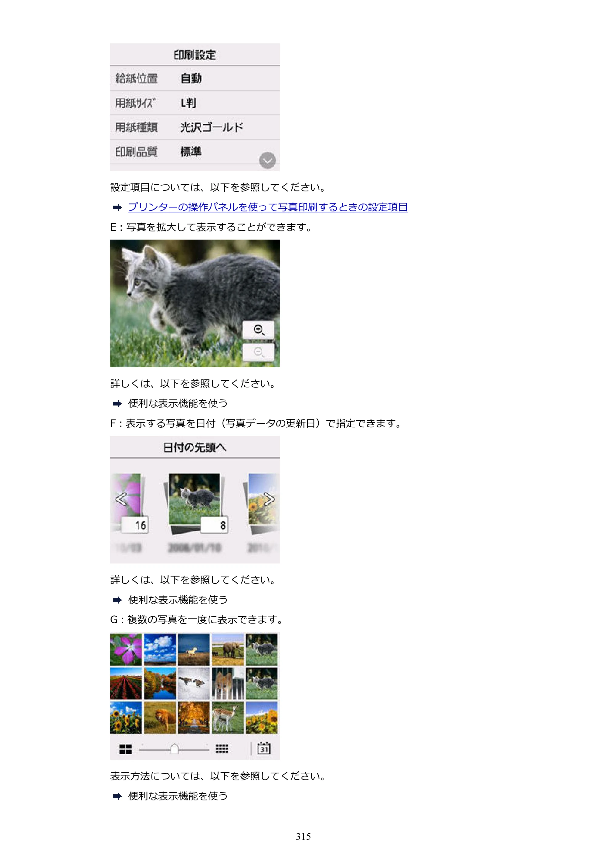 キヤノン GX6530 GX6530 (PDF) オンラインマニュアル 取扱説明書 2026年3月19日掲載（PDF：7.3MB） — 原本ページ — 315ページ