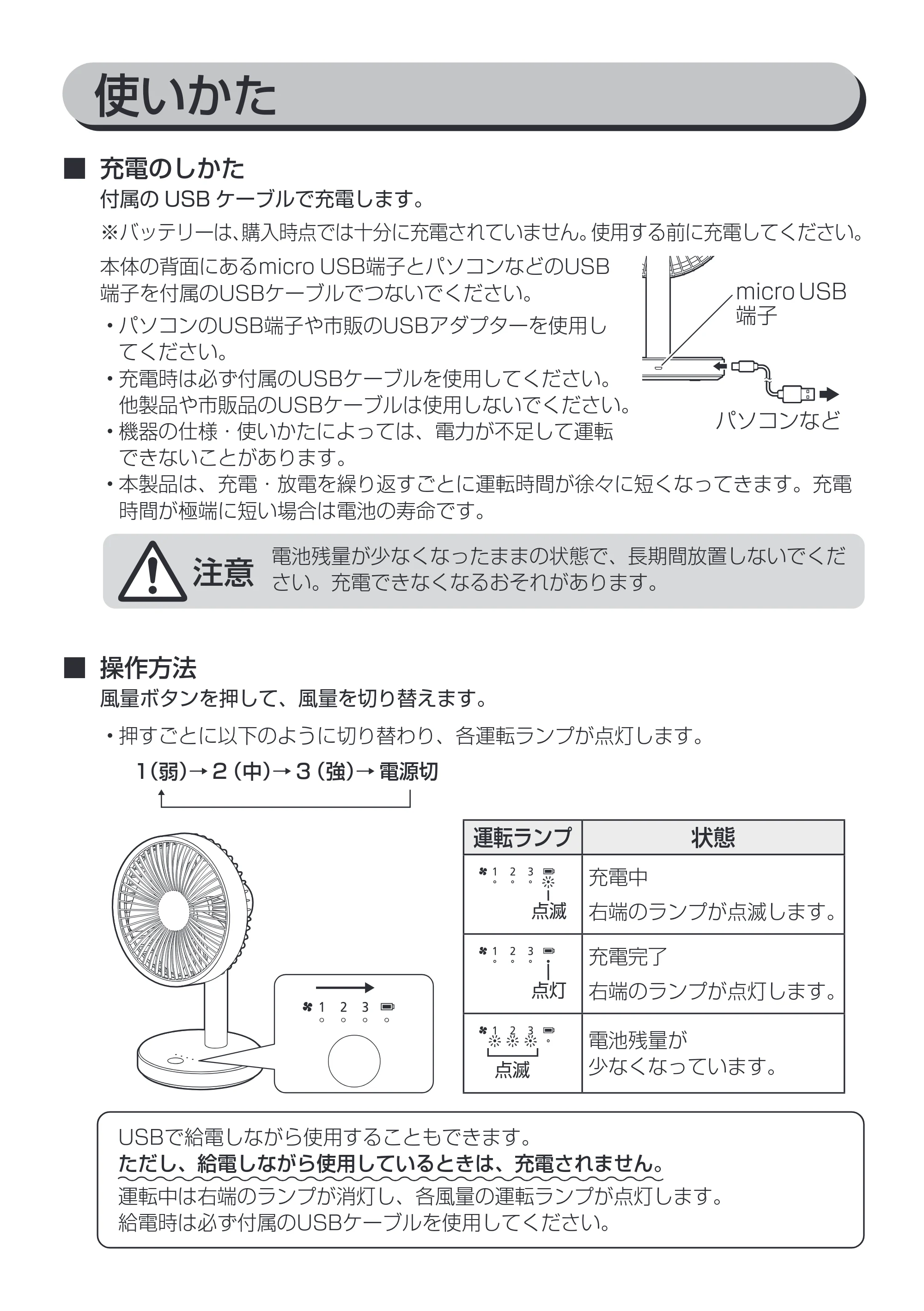 アイリスオーヤマ TFS-01 取扱説明書 — 原本ページ — 5ページ