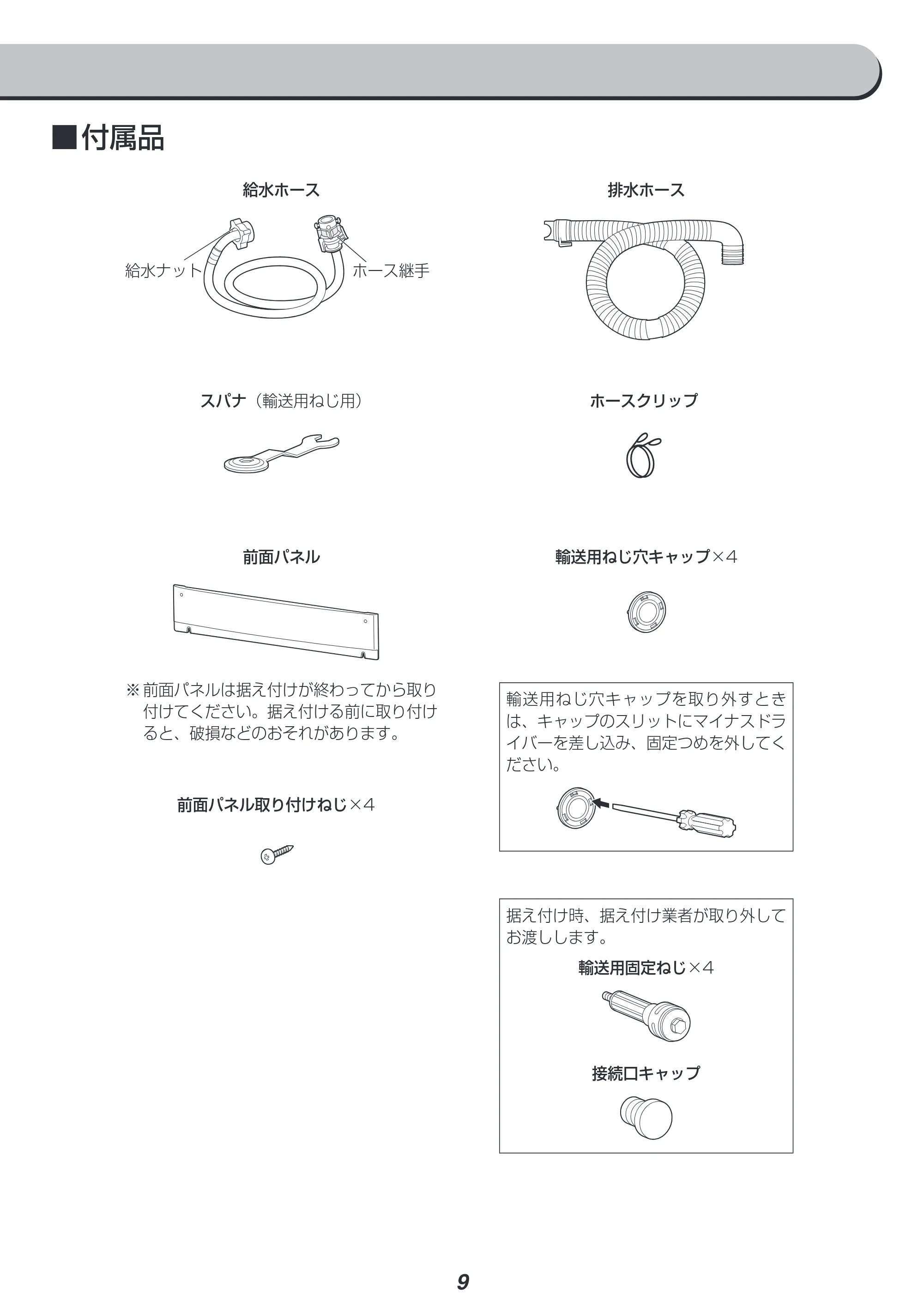 アイリスオーヤマ HD81AR-W 取扱説明書 — 原本ページ — 9ページ