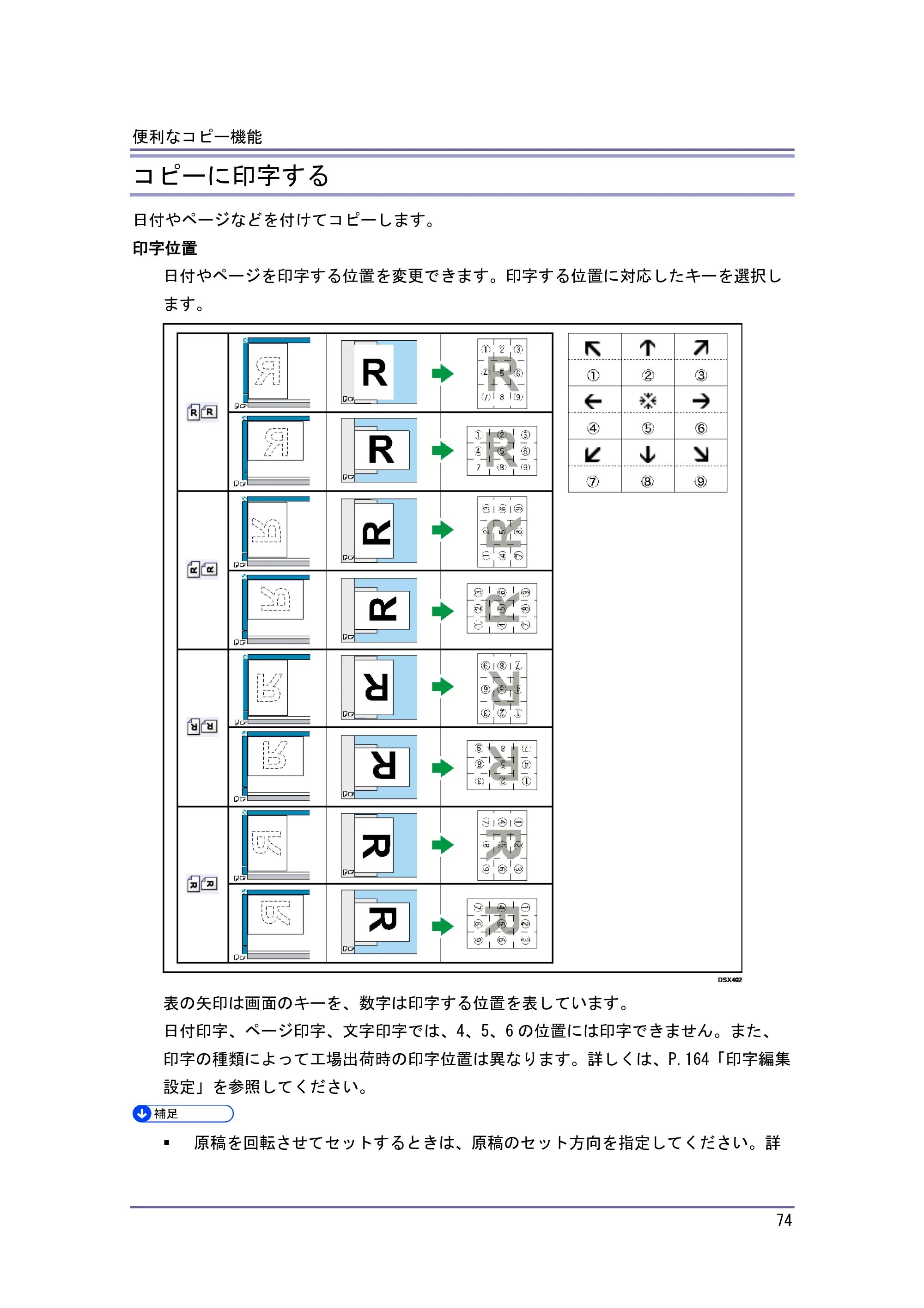 キヤノン iR W1040/W1040N コピー＆ドキュメントボックス （PDF形式／6.3Mバイト） — 機密管理ナンバリング — 原本ページ — 75ページ