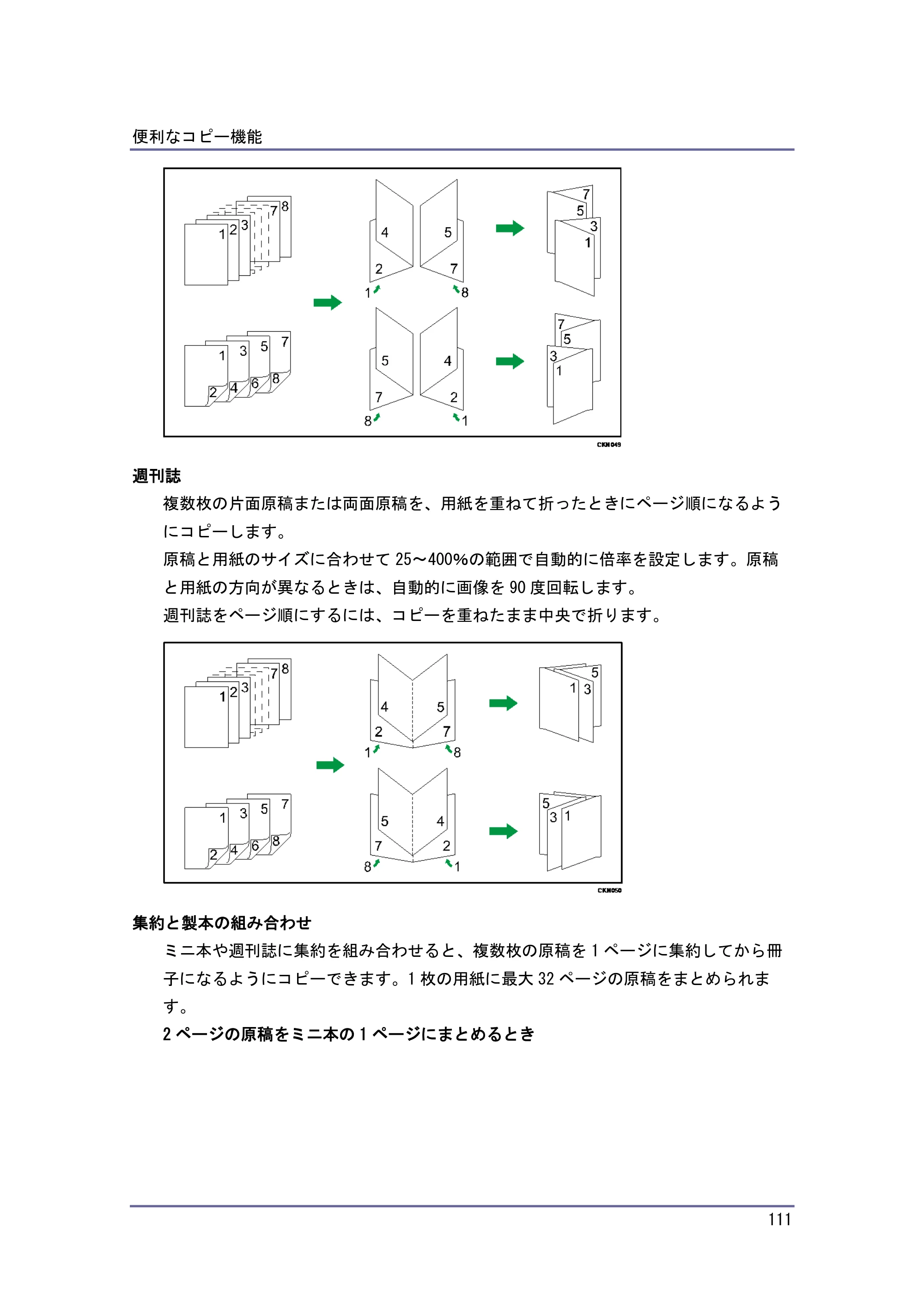 キヤノン iR W1040/W1040N コピー＆ドキュメントボックス （PDF形式／6.3Mバイト） — 原本ページ — 112ページ
