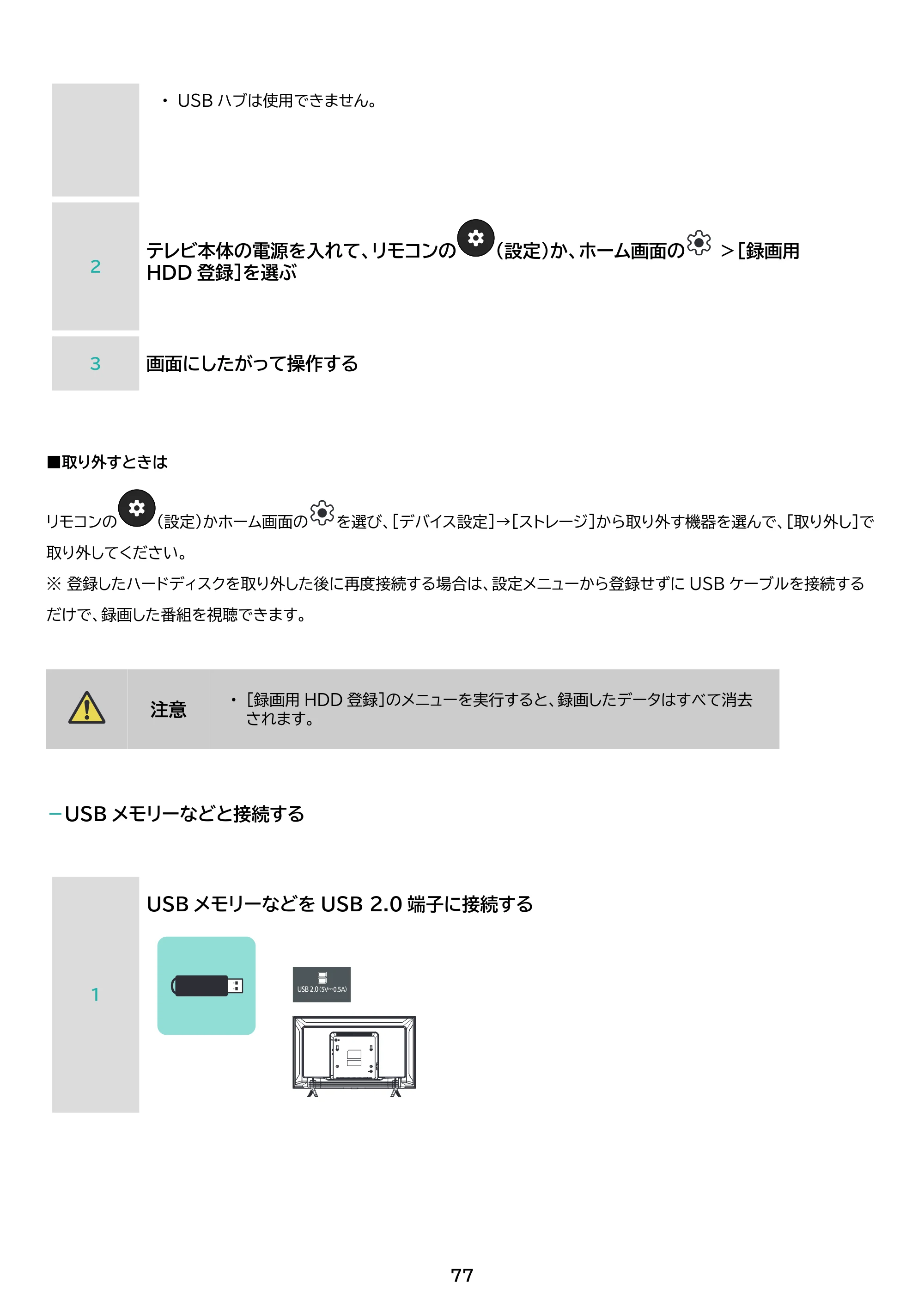 アイリスオーヤマ WEA20 取扱説明書 — 原本ページ — 77ページ