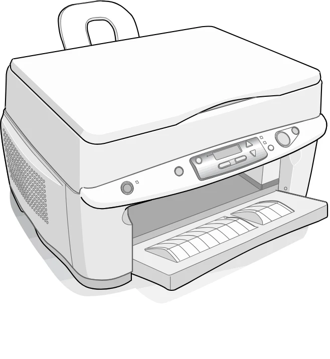 エプソン CC-500L 操作パネルガイド — 表紙 — 図版 1-3 — 1ページ