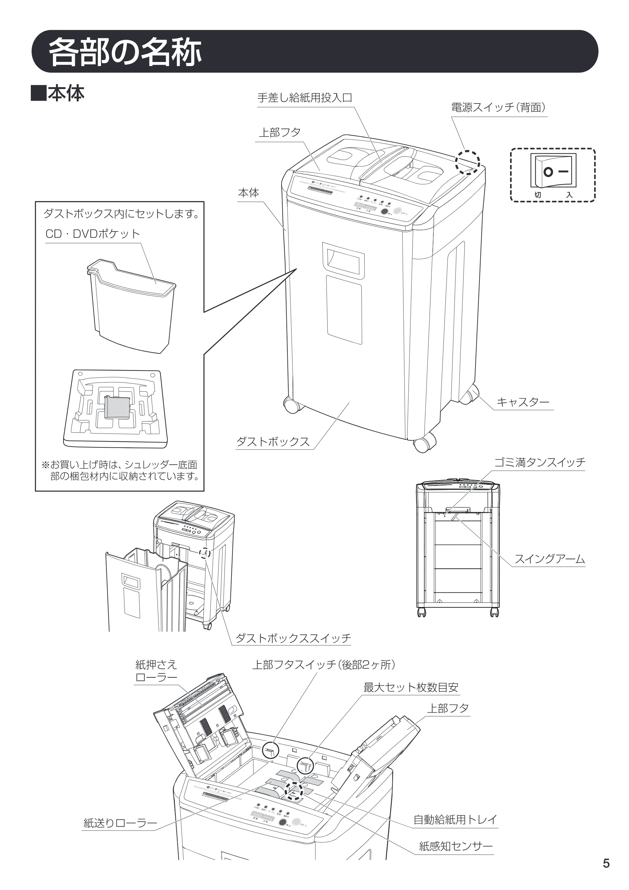アイリスオーヤマ AFS150HC-H 取扱説明書 — web_P05 [Converted] — 原本ページ — 5ページ
