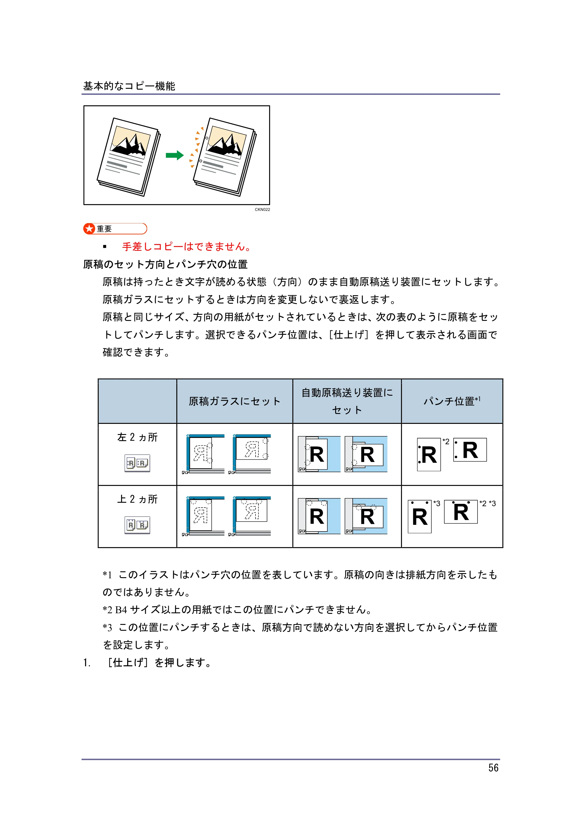 キヤノン iR W940/W940N コピー&ドキュメントボックス (PDF形式/7.22Mバイト) — 原本ページ — 56ページ