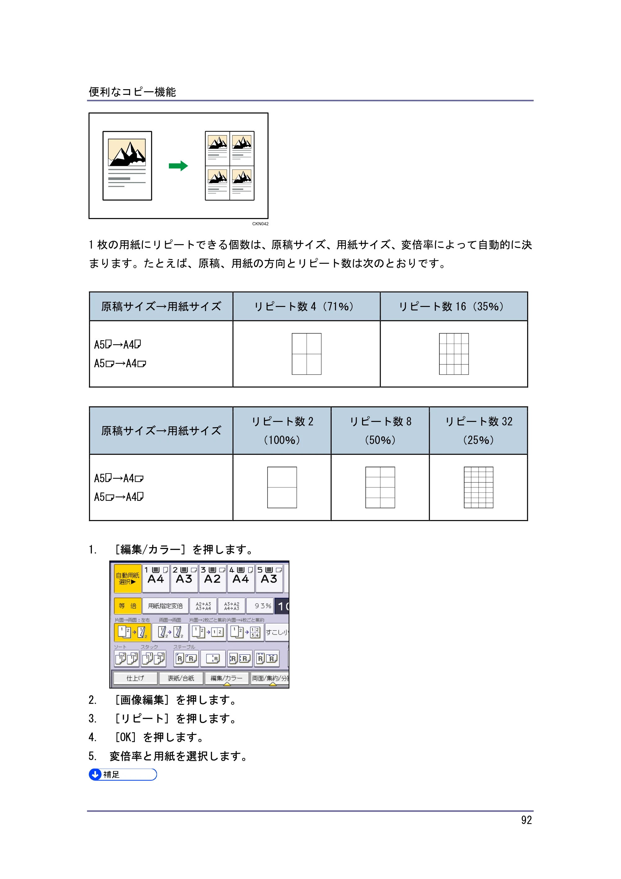 キヤノン iR W940/W940N コピー&ドキュメントボックス (PDF形式/7.22Mバイト) — 原本ページ — 92ページ