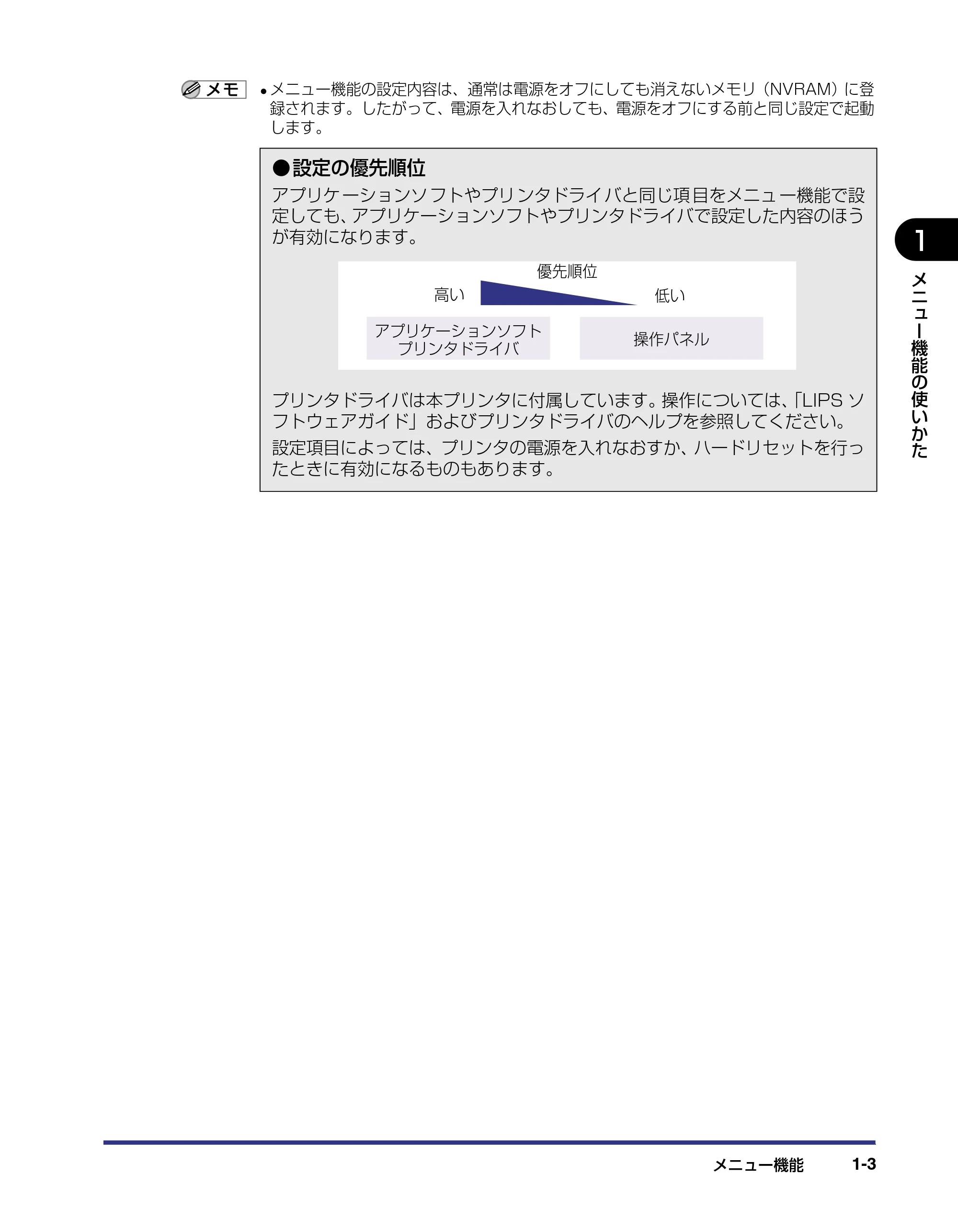 キヤノン LBP-1310 LIPS機能ガイド 2004年7月12日更新 (PDF形式/3.14Mバイト) — 原本ページ — 17ページ