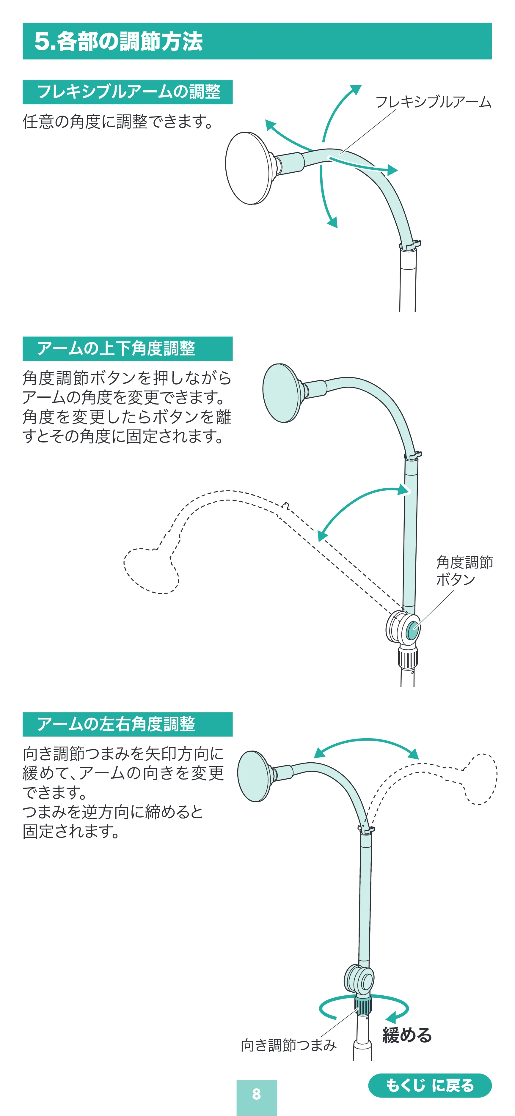 サンワサプライ 200-STN102BK 取扱説明書 — 原本ページ — 8ページ