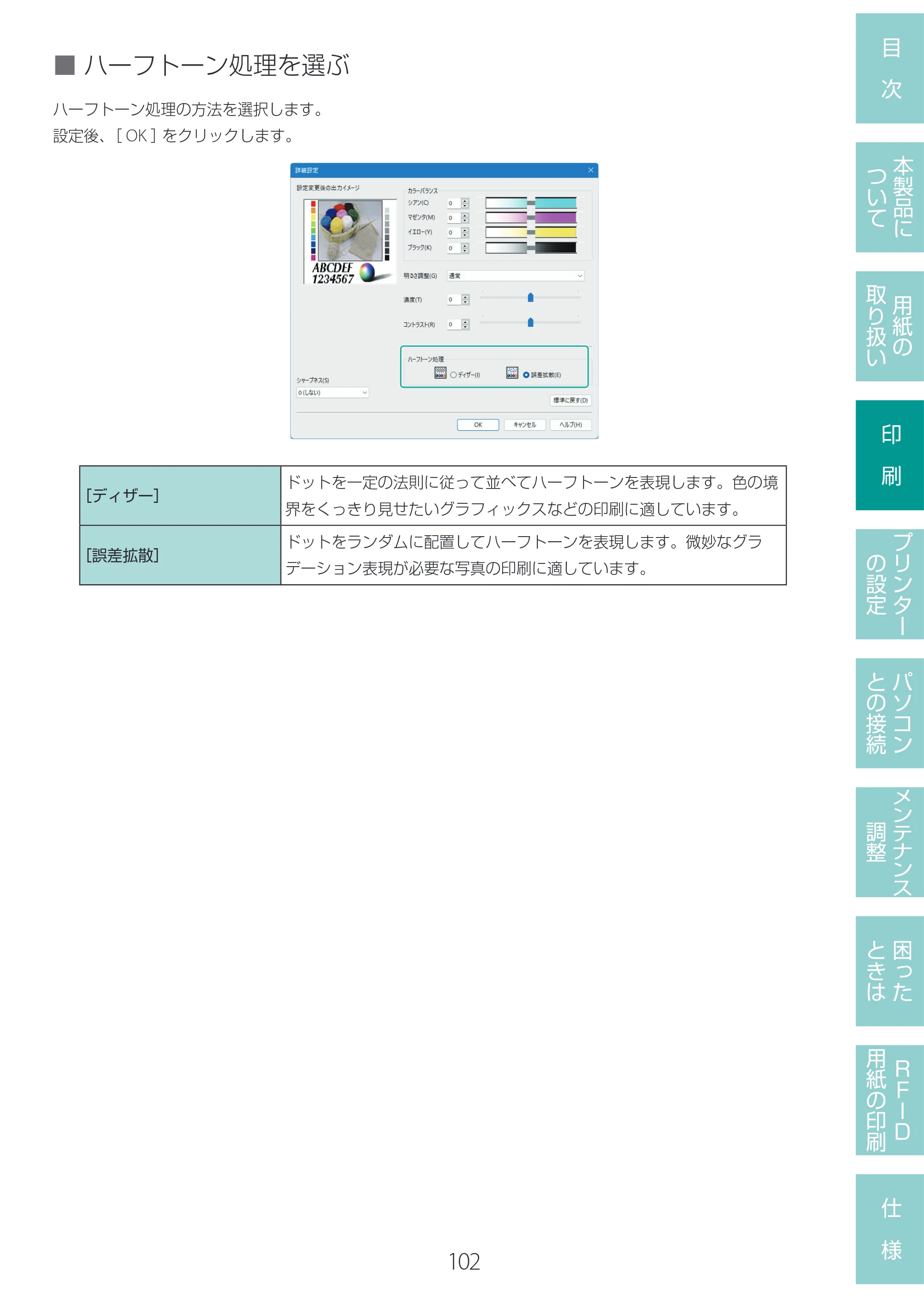 キヤノン LX-D400 LX-D400 ユーザーズガイド 2026年9月17日更新（PDF：14.1MB） — 原本ページ — 106ページ