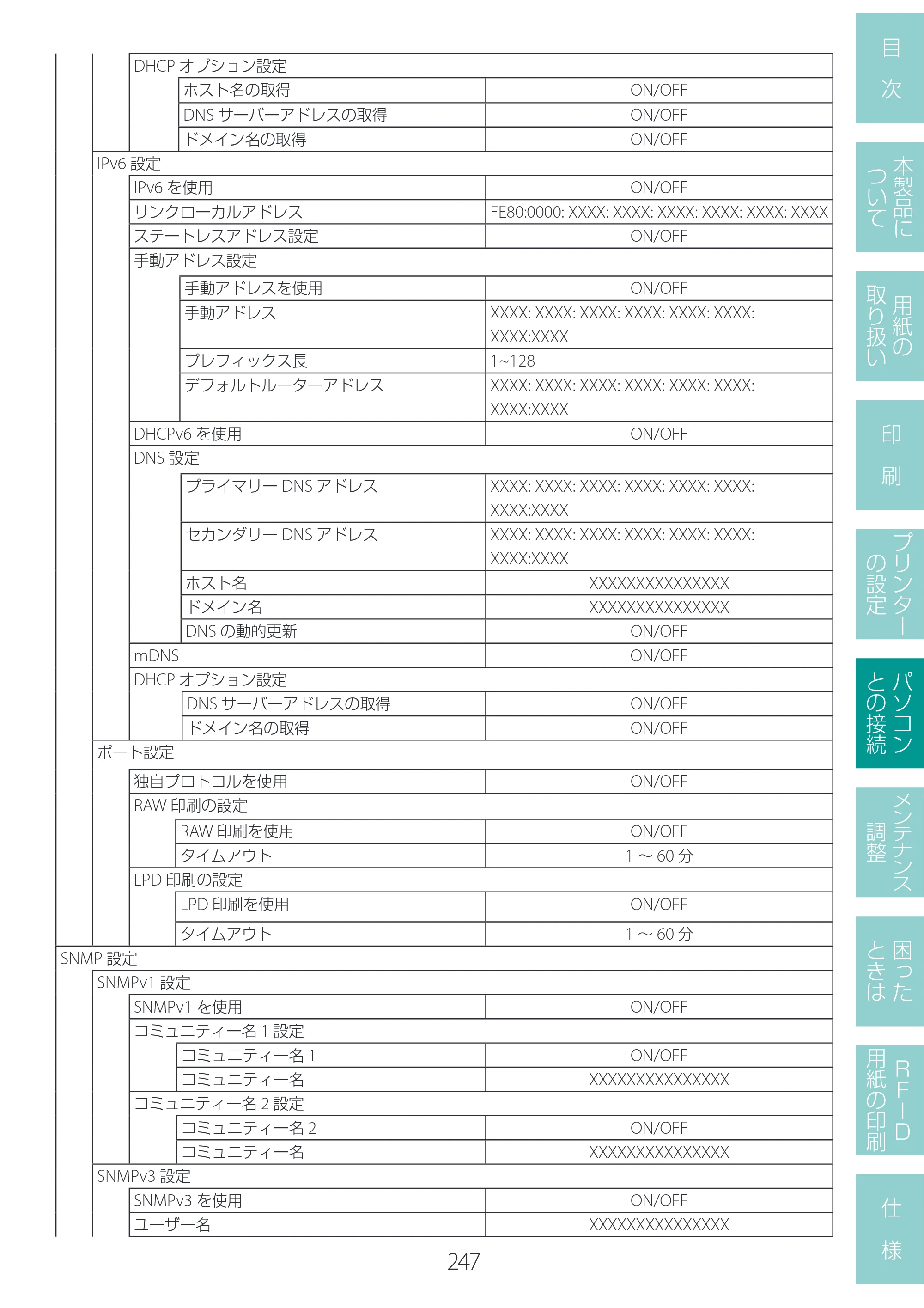 キヤノン LX-D400 LX-D400 ユーザーズガイド 2026年9月17日更新（PDF：14.1MB） — 原本ページ — 251ページ