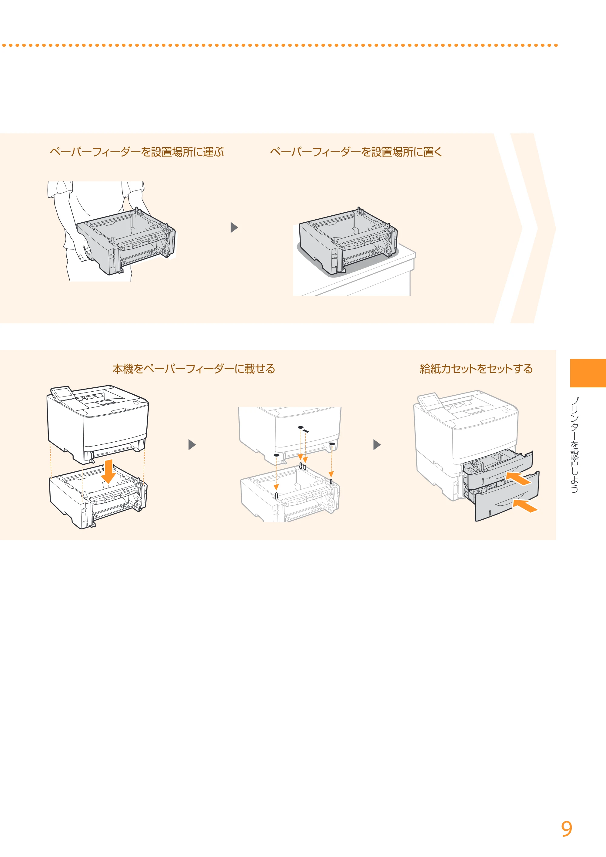 キヤノン LBP252/LBP251 はじめにお読みください 2016年4月22日掲載(PDF:17.7MB) — 原本ページ — 9ページ