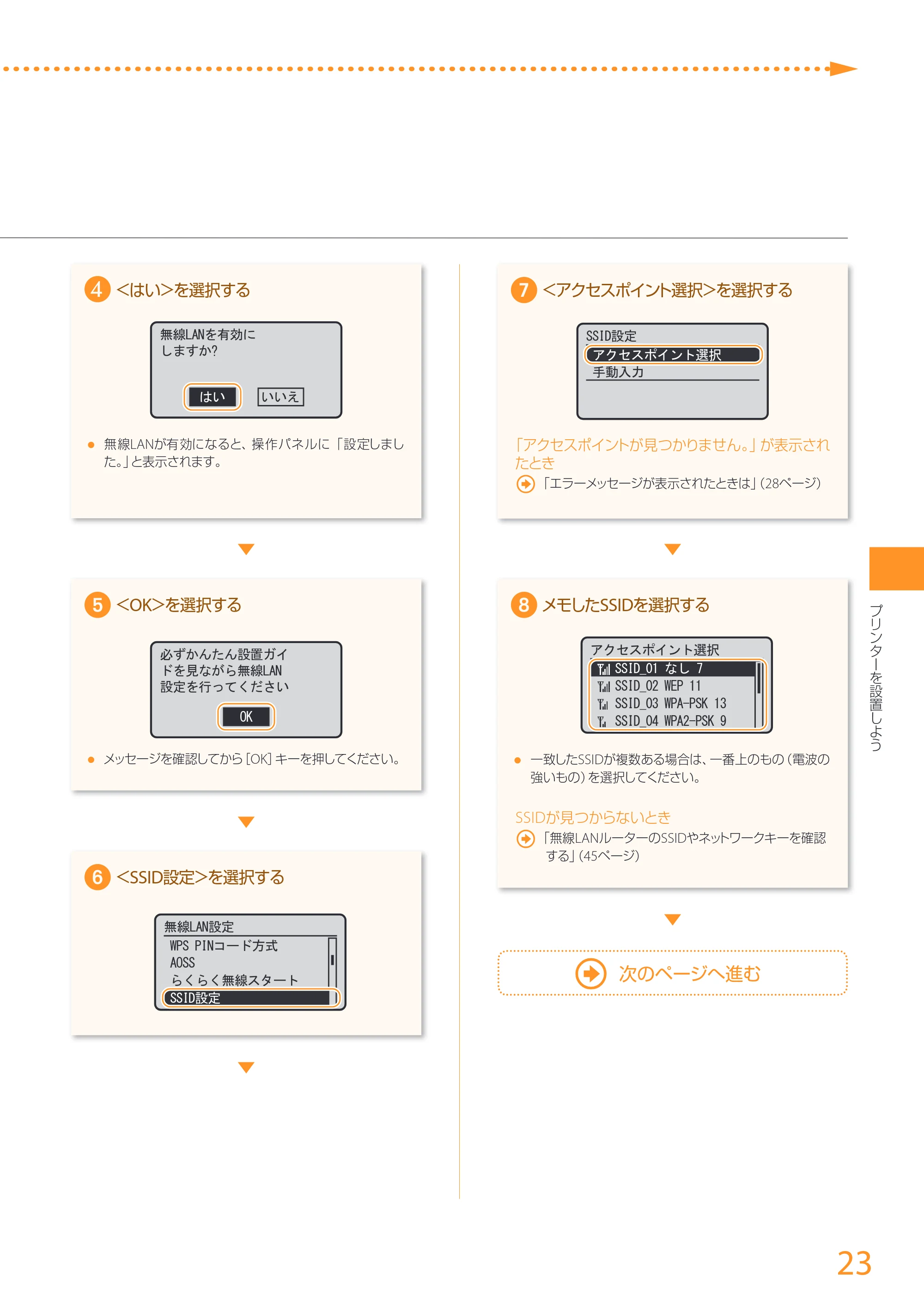 キヤノン LBP252/LBP251 はじめにお読みください 2016年4月22日掲載(PDF:17.7MB) — 原本ページ — 23ページ
