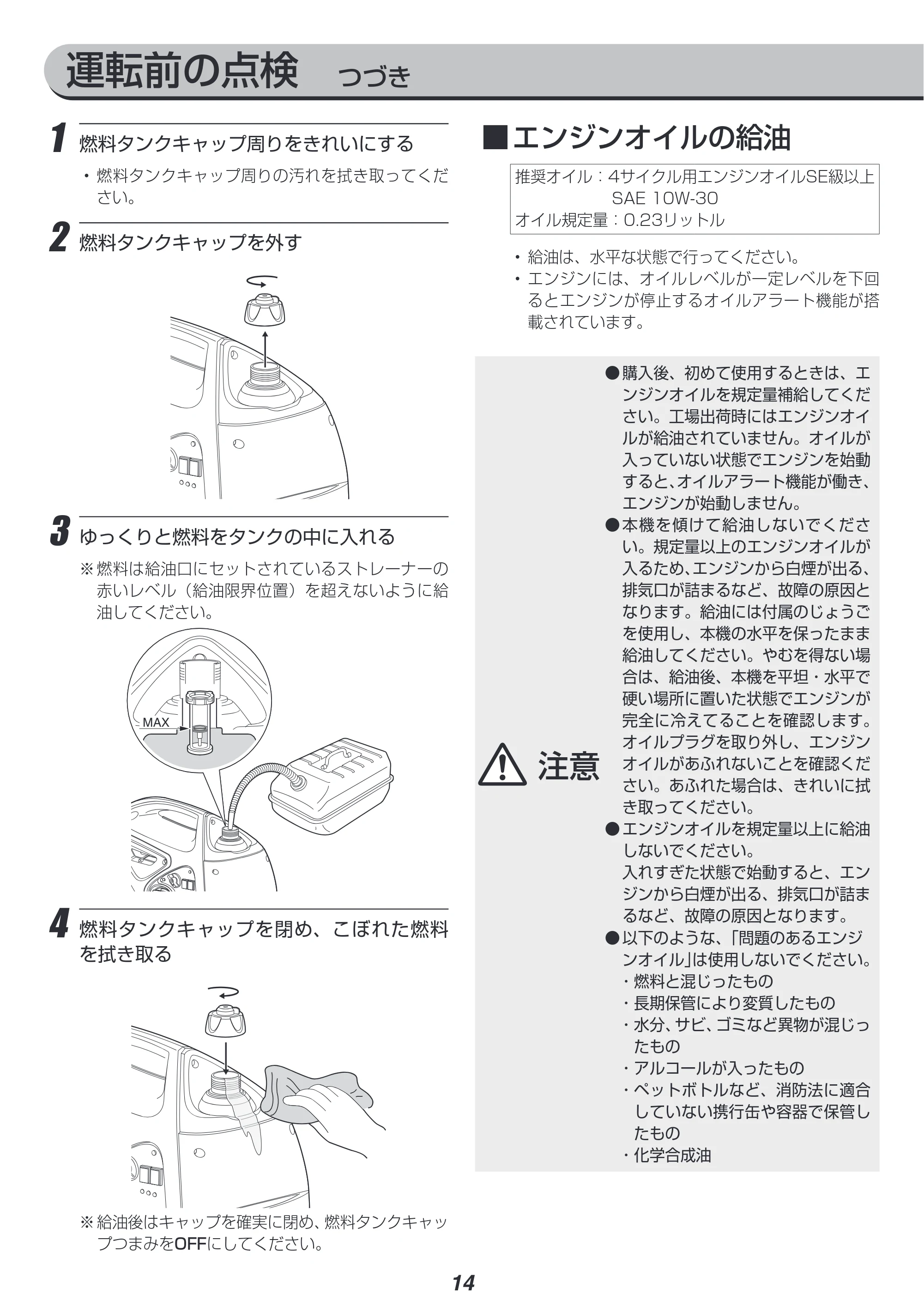 アイリスオーヤマ IGG-900 取扱説明書 — 原本ページ — 14ページ