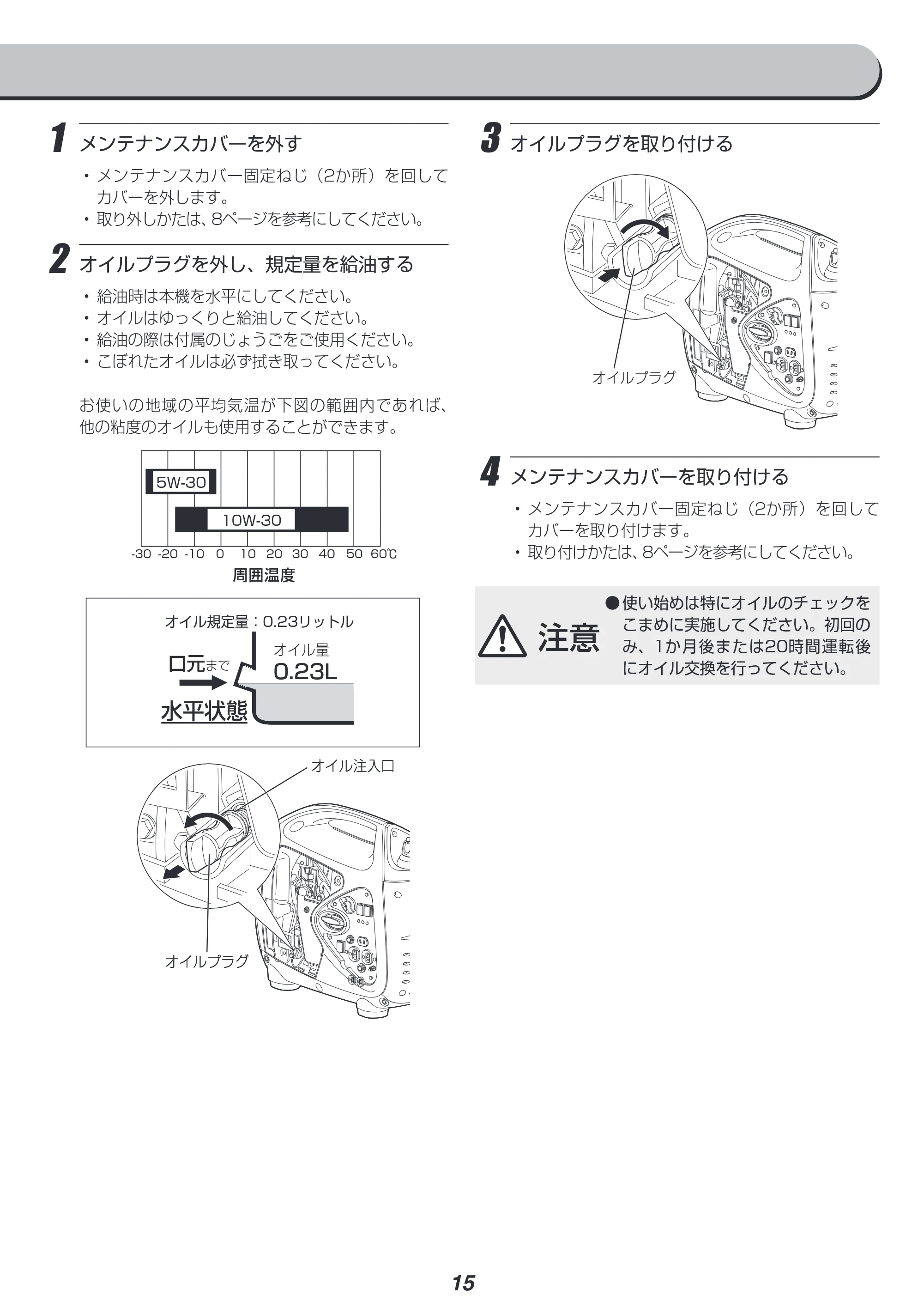 アイリスオーヤマ IGG-900 取扱説明書 — 原本ページ — 15ページ