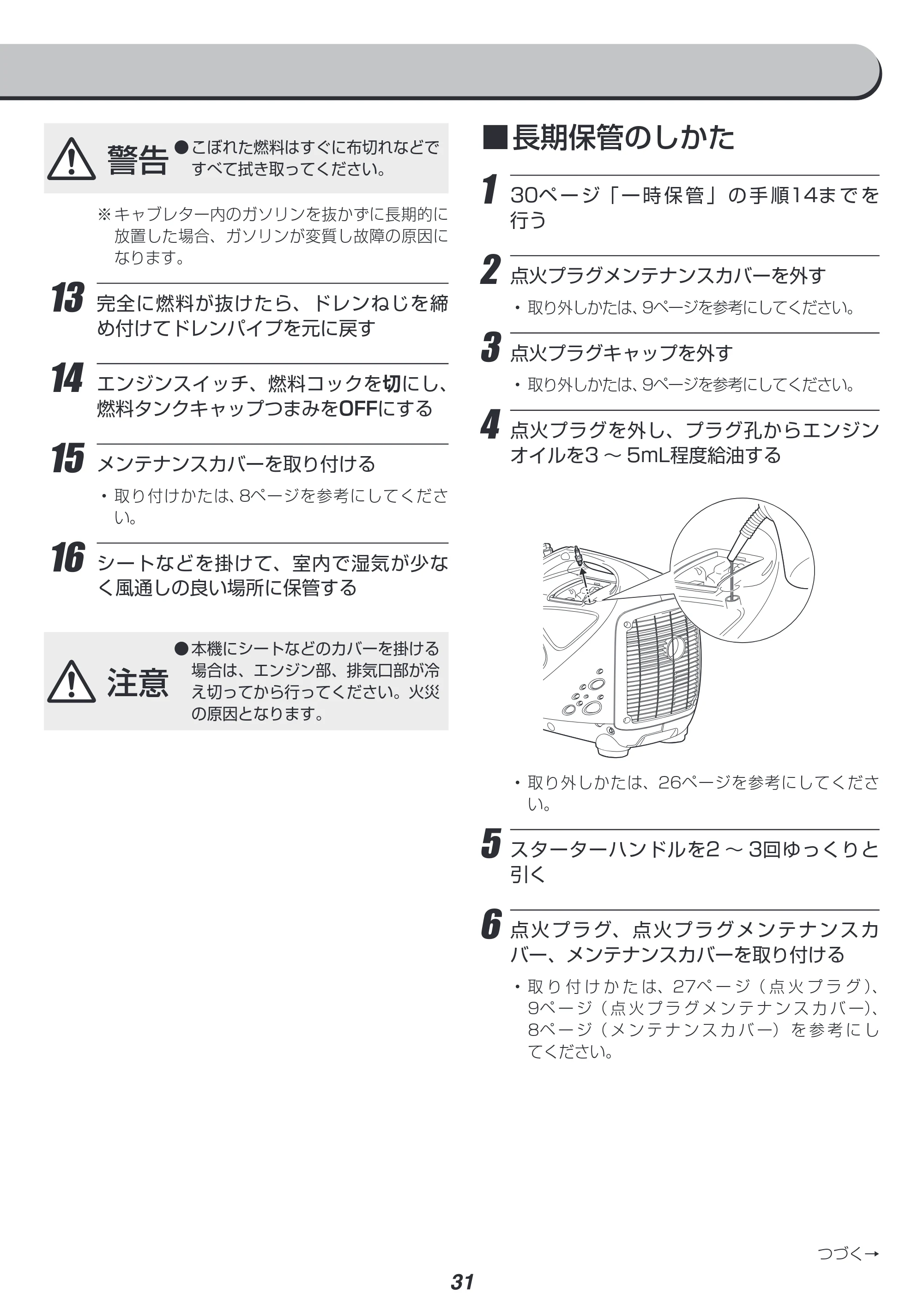 アイリスオーヤマ IGG-900 取扱説明書 — 原本ページ — 31ページ