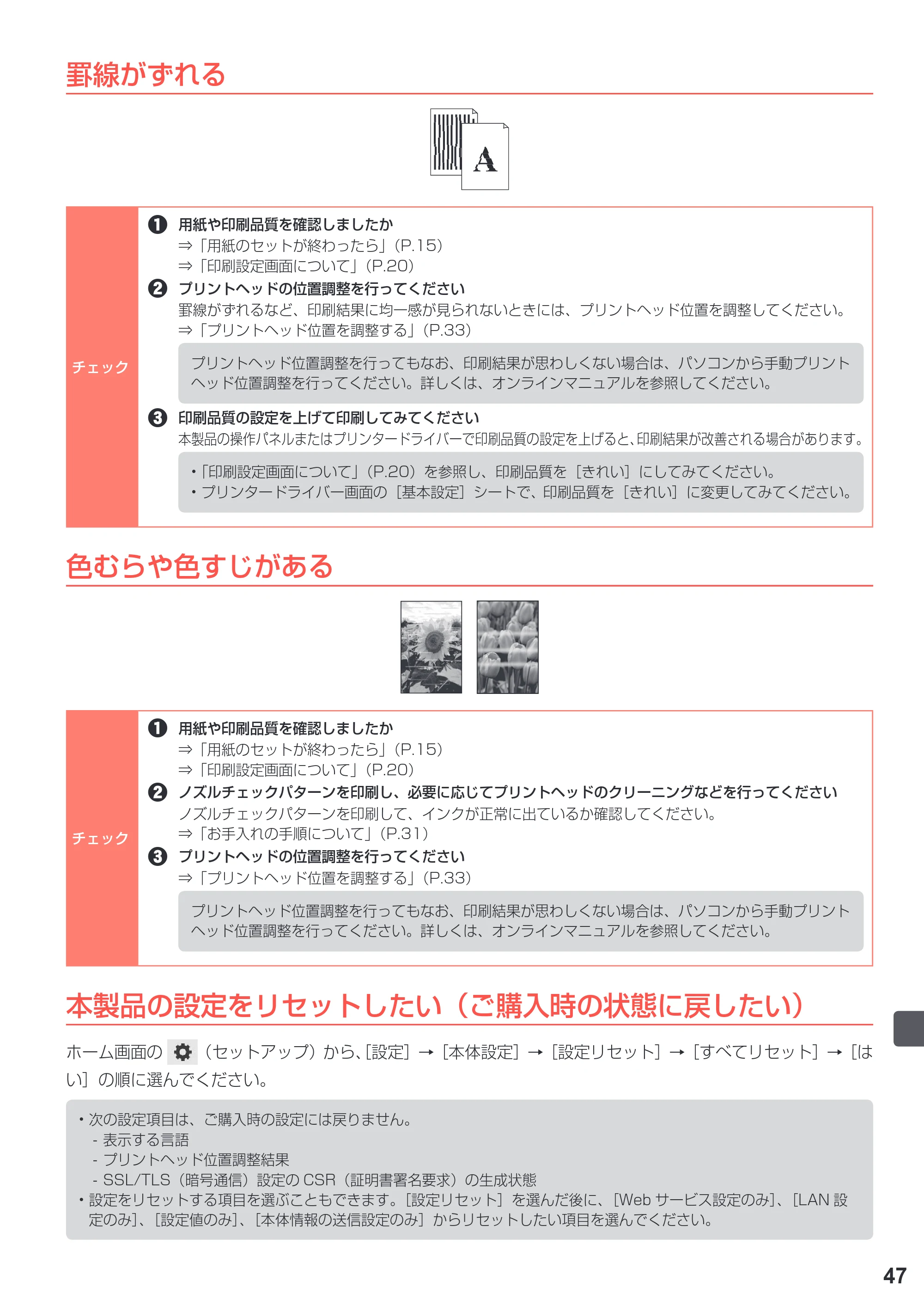 キヤノン PIXUS TS5030S/PIXUS TS5030 設置・基本操作マニュアル（PDF：4.96MB） — 原本ページ — 49ページ
