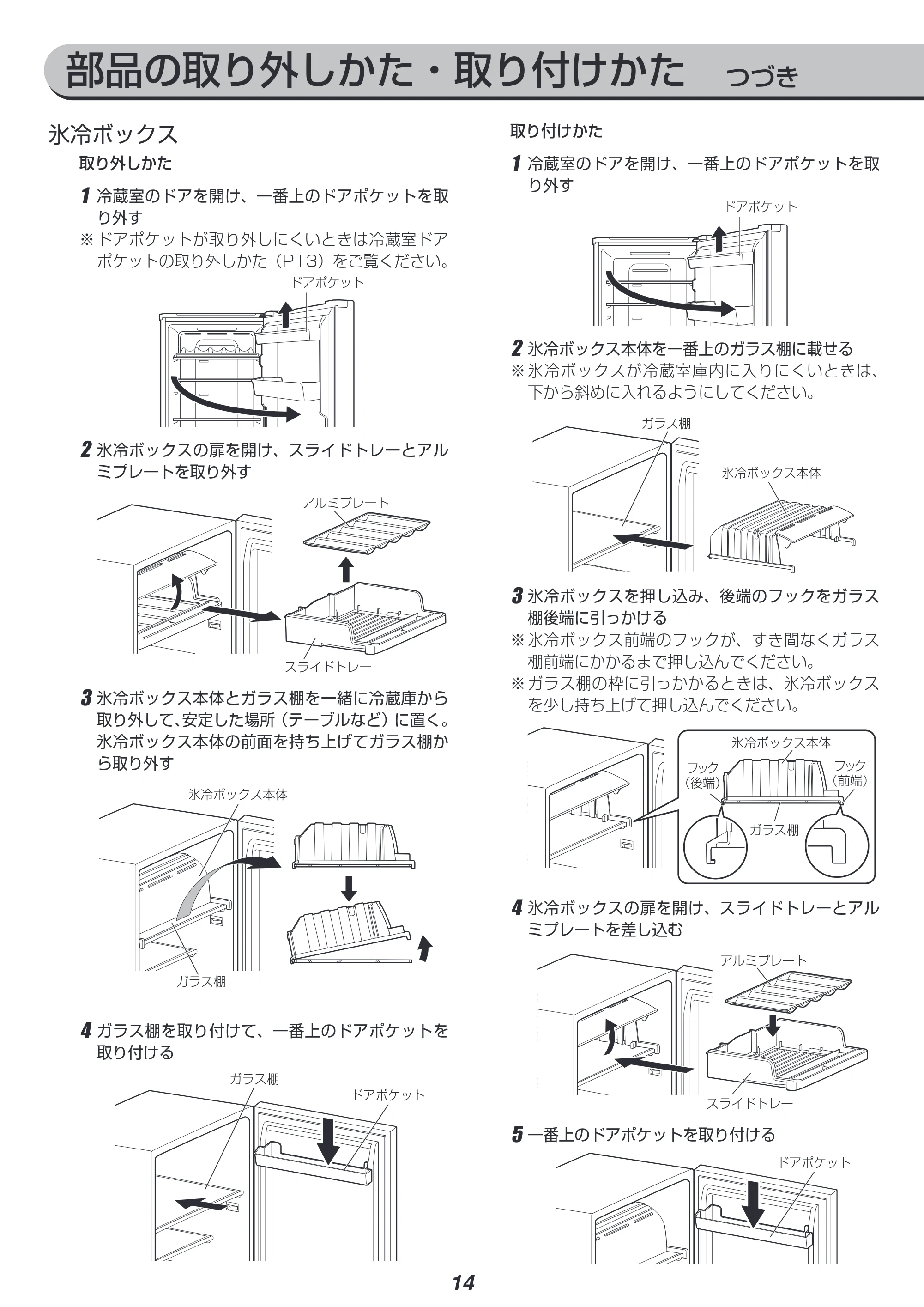 アイリスオーヤマ KRSN-C16A 取扱説明書 — 原本ページ — 14ページ