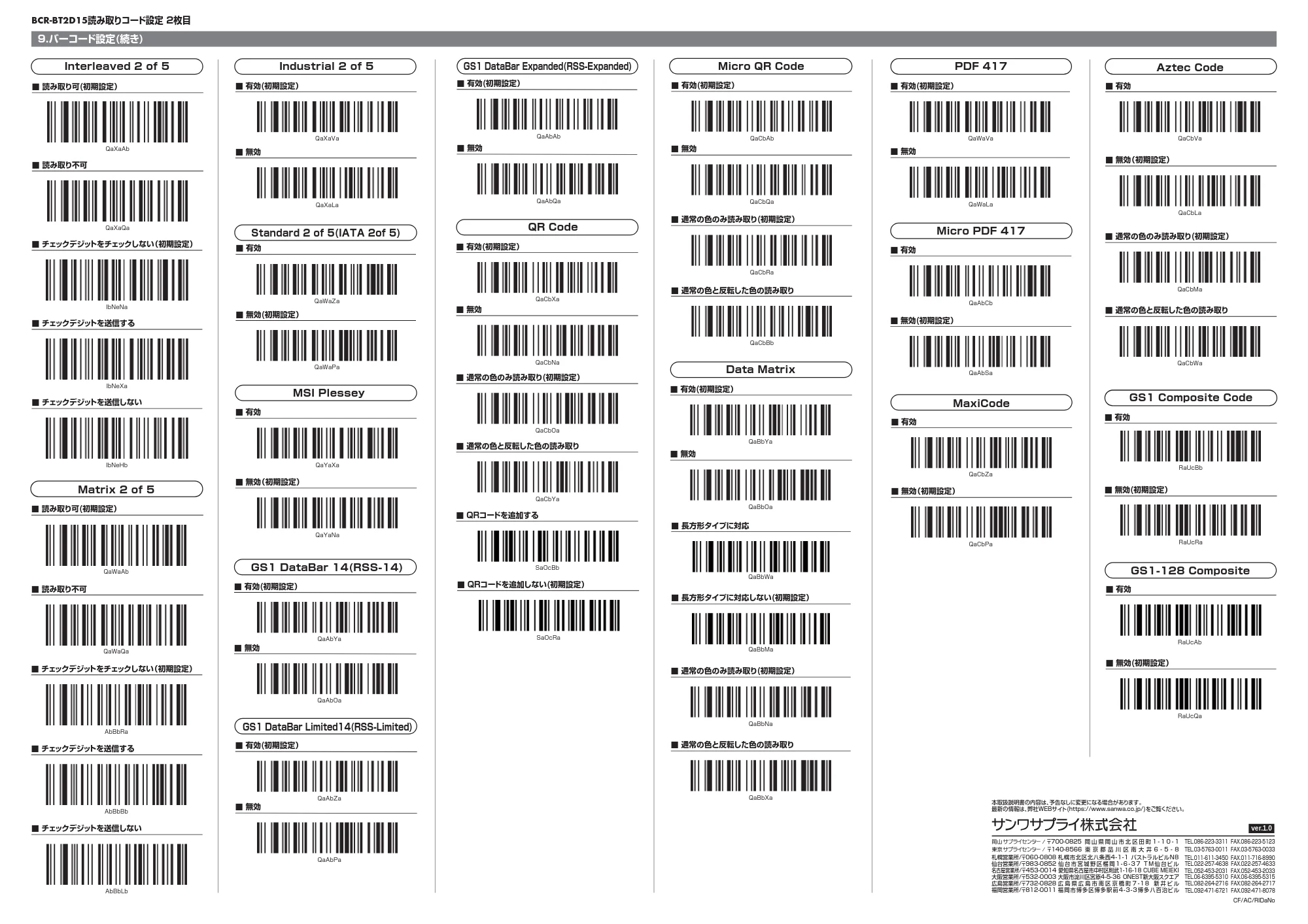 サンワサプライ BCR-BT2D15 取扱説明書 — 原本ページ — 4ページ