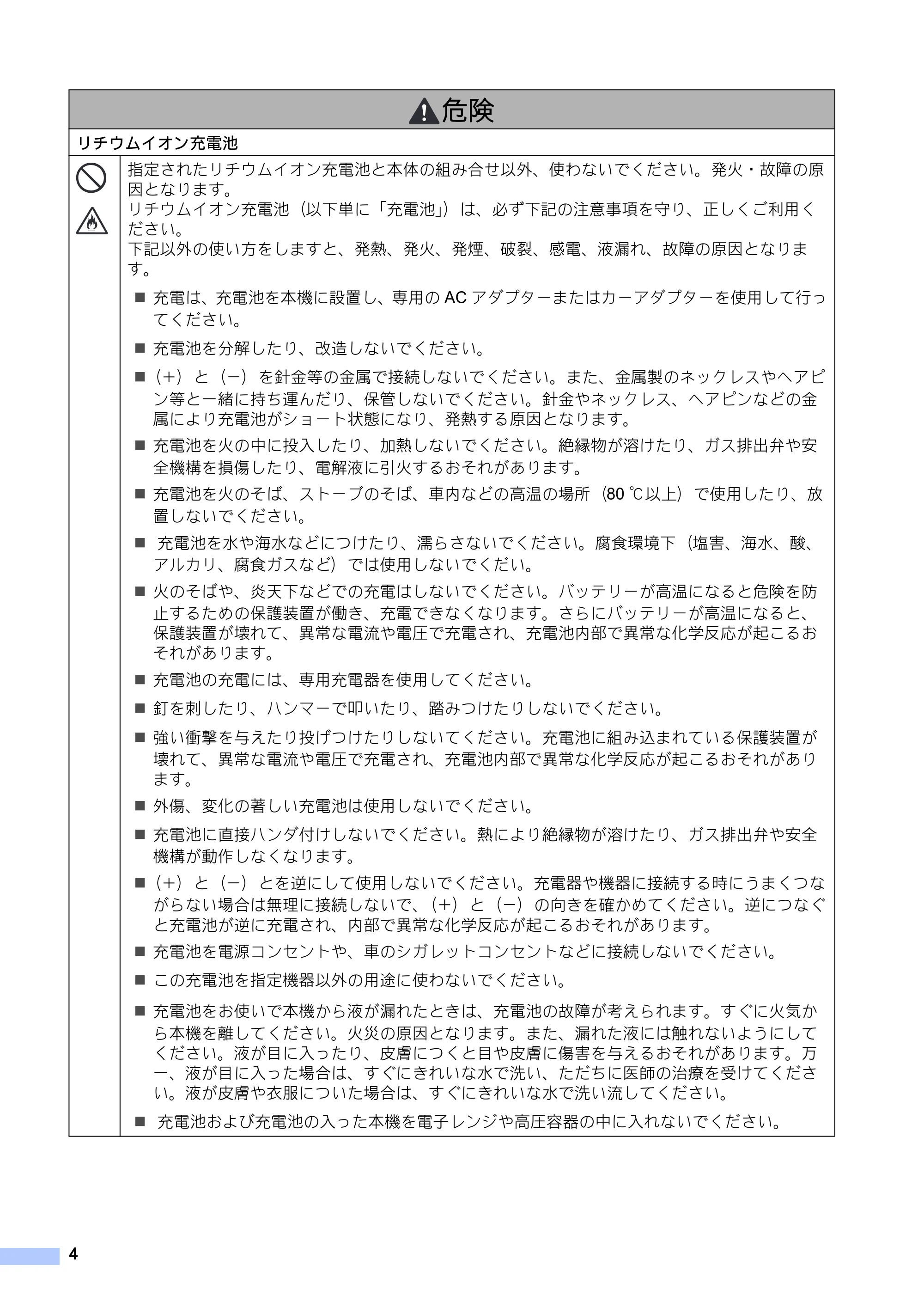 ブラザー PJ-623 / PJ-663 安全にお使いいただくために — 原本ページ — 5ページ