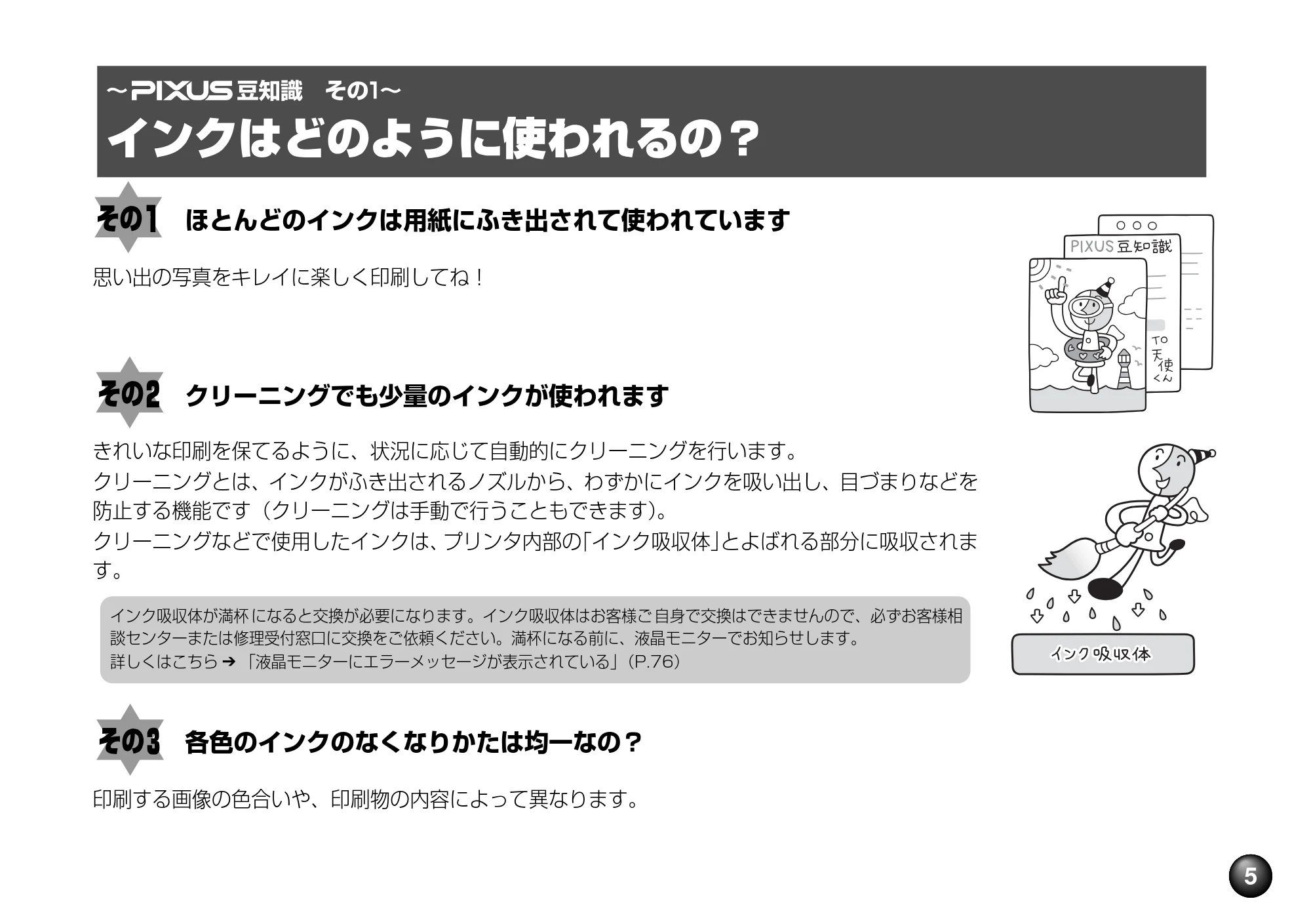 キヤノン PIXUS mini220 基本操作ガイド （PDF形式／4.85Mバイト） — 原本ページ — 7ページ