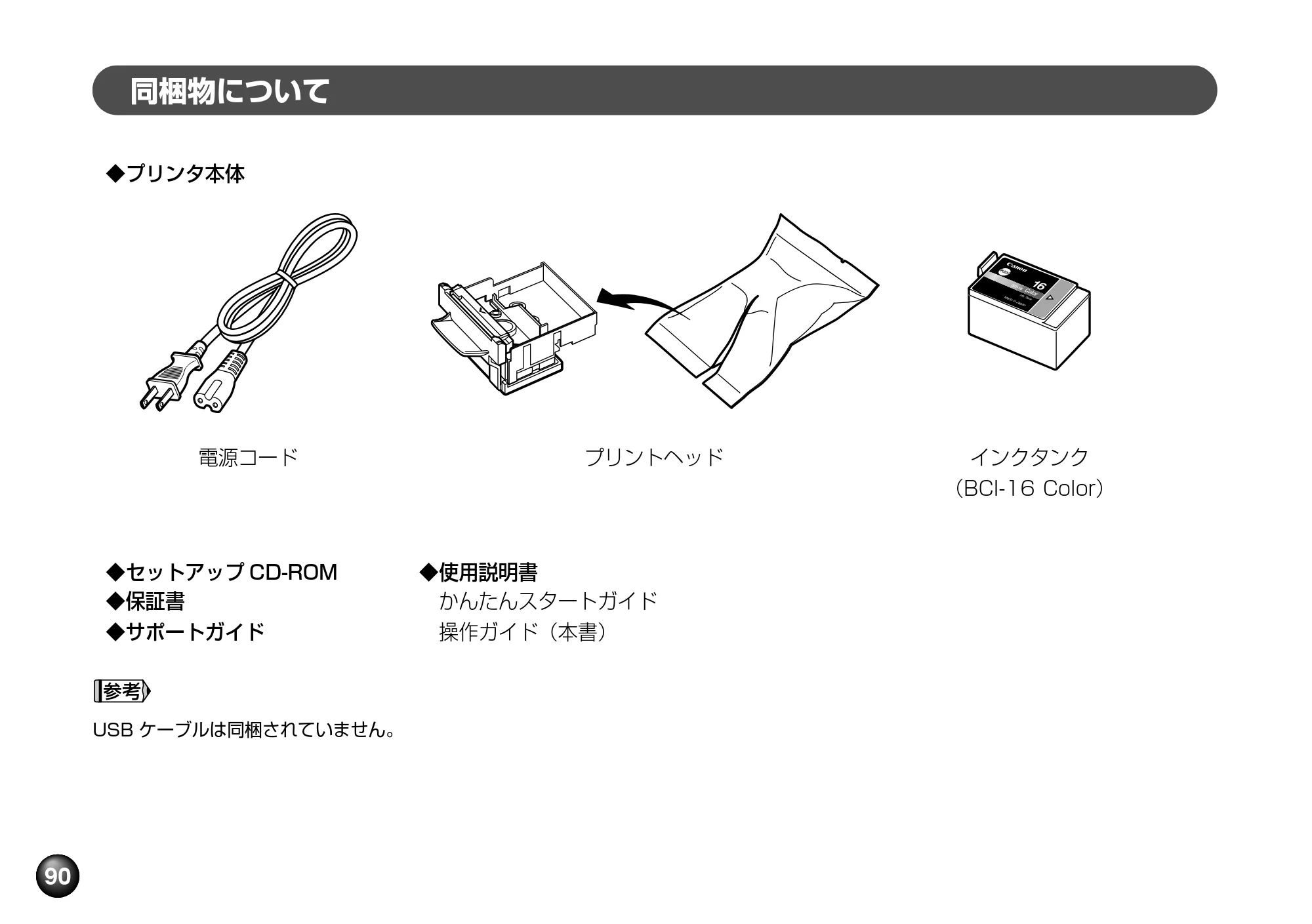 キヤノン PIXUS mini220 基本操作ガイド （PDF形式／4.85Mバイト） — .. — 原本ページ — 92ページ