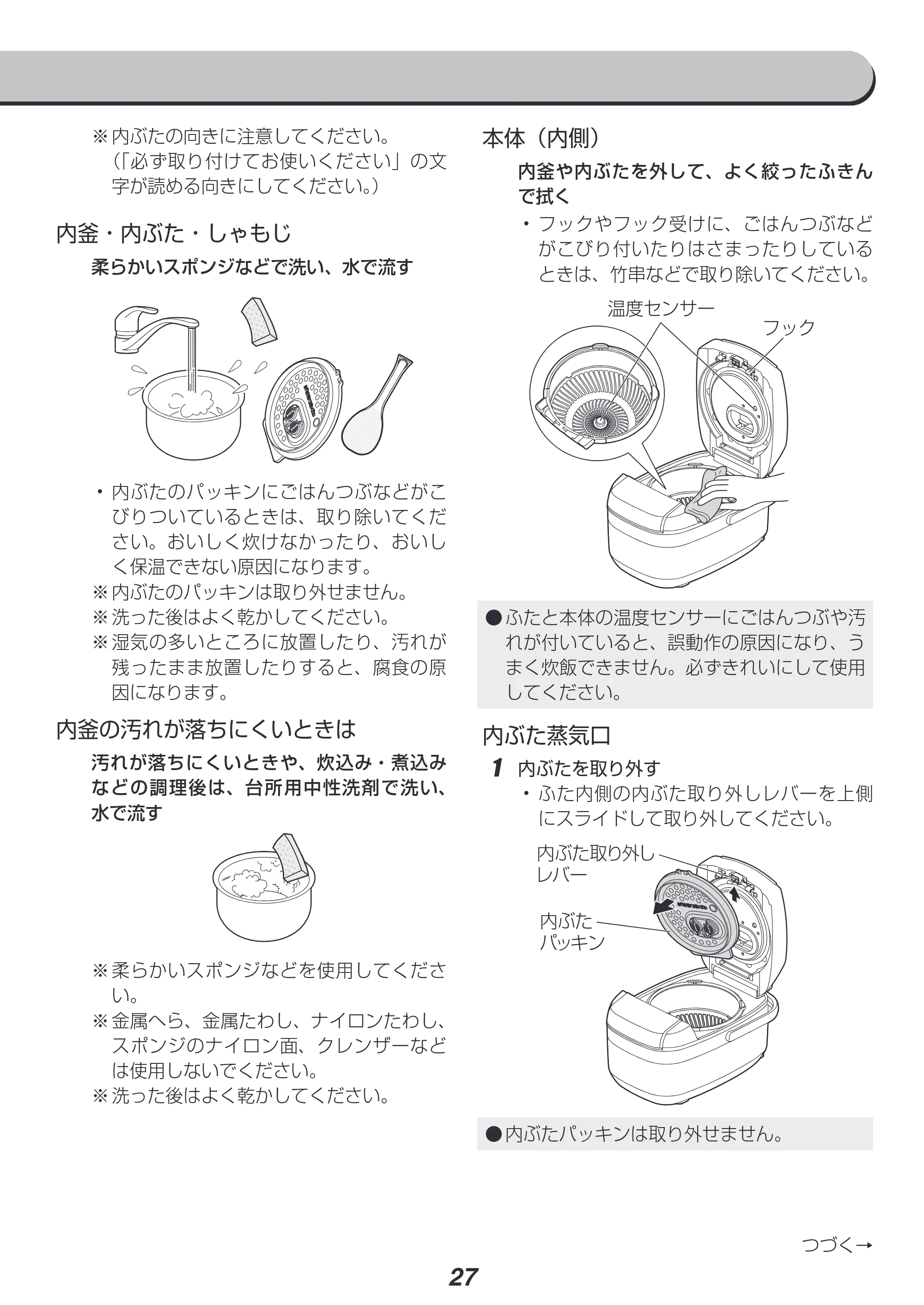 アイリスオーヤマ RC-PH50 取扱説明書 — 原本ページ — 27ページ