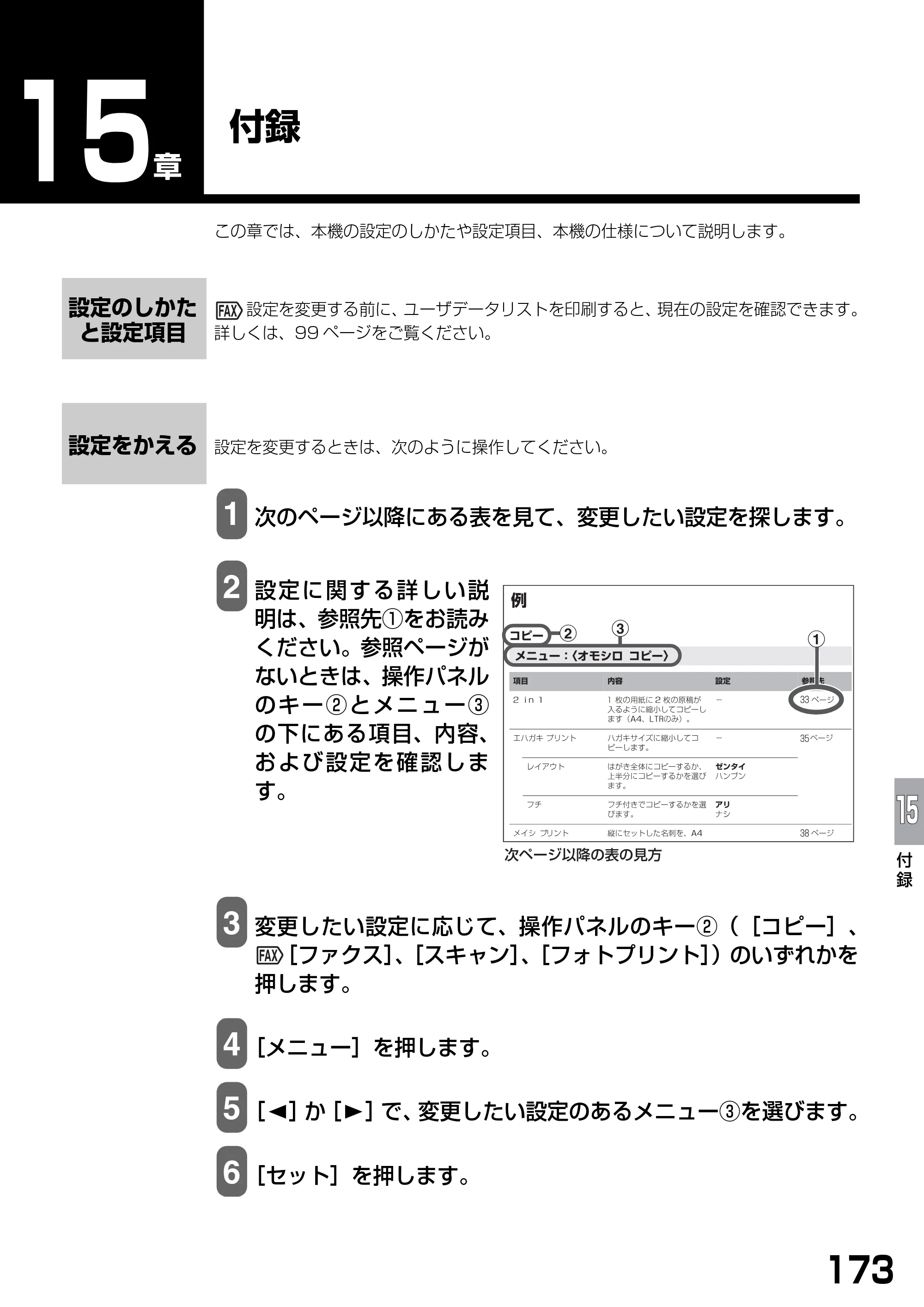 キヤノン PIXUS MP740/MP710 基本操作ガイド （PDF形式／7.84Mバイト） — 付録 — 原本ページ — 175ページ
