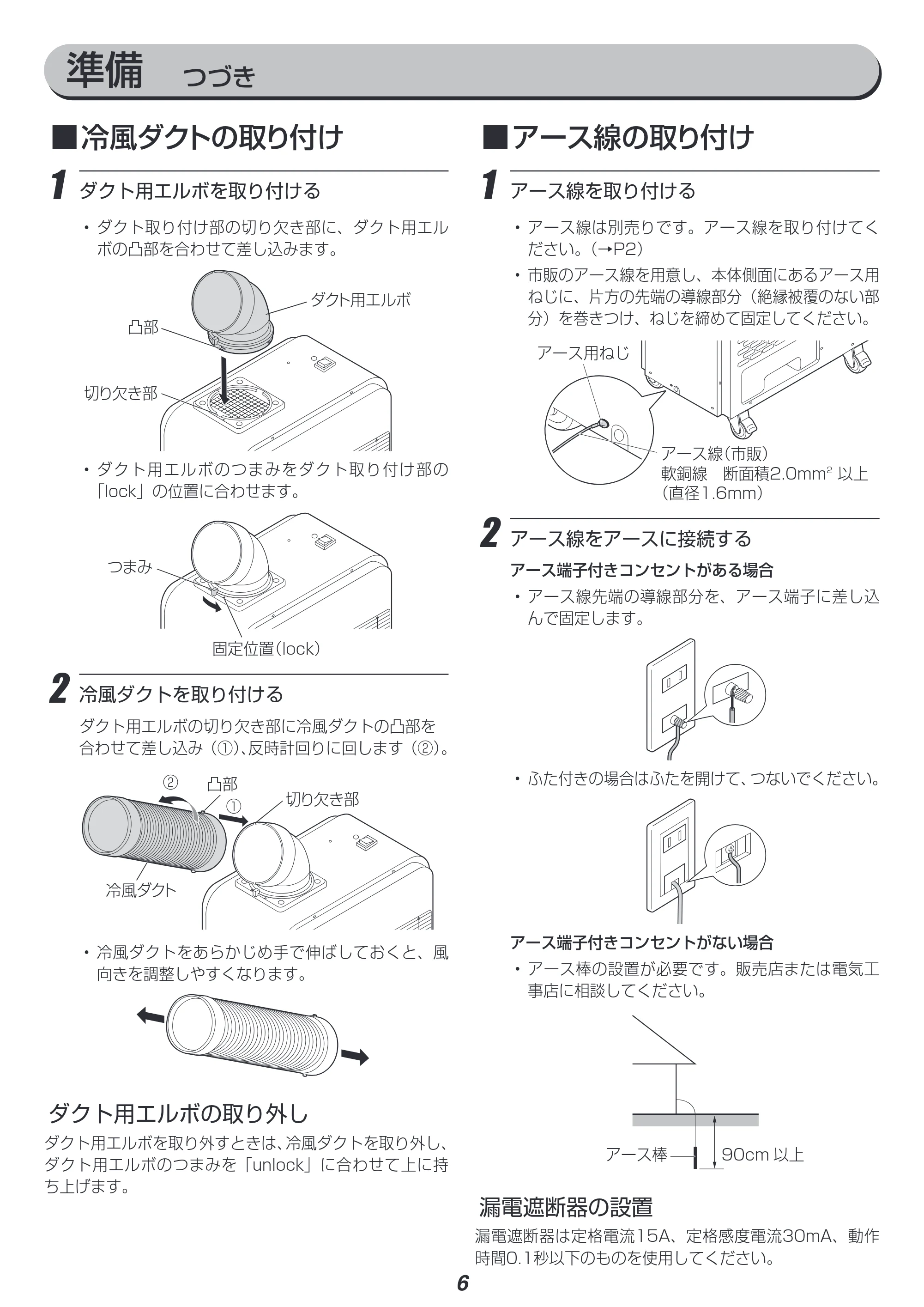 アイリスオーヤマ ISAC-0802 取扱説明書 — 原本ページ — 6ページ