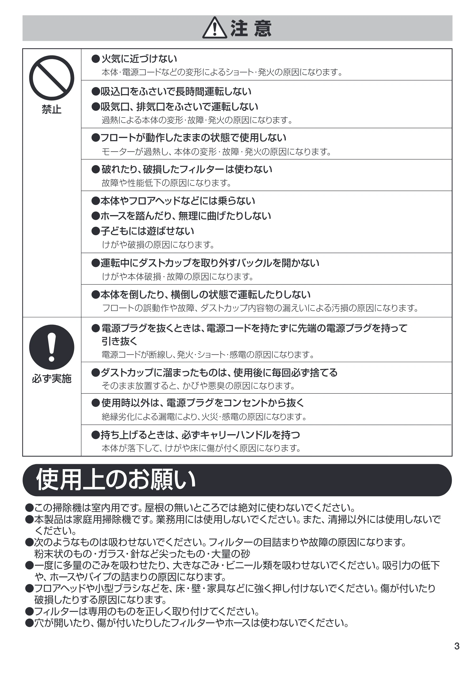 アイリスオーヤマ IC-VWD1 取扱説明書 — 原本ページ — 3ページ
