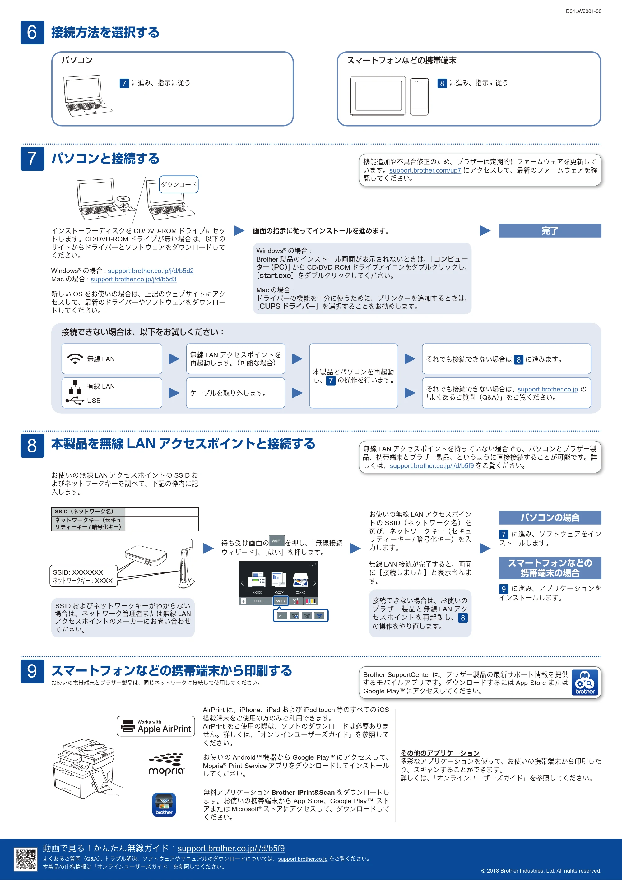 ブラザー MFC-L3770CDW かんたん設置ガイド — 原本ページ — 2ページ