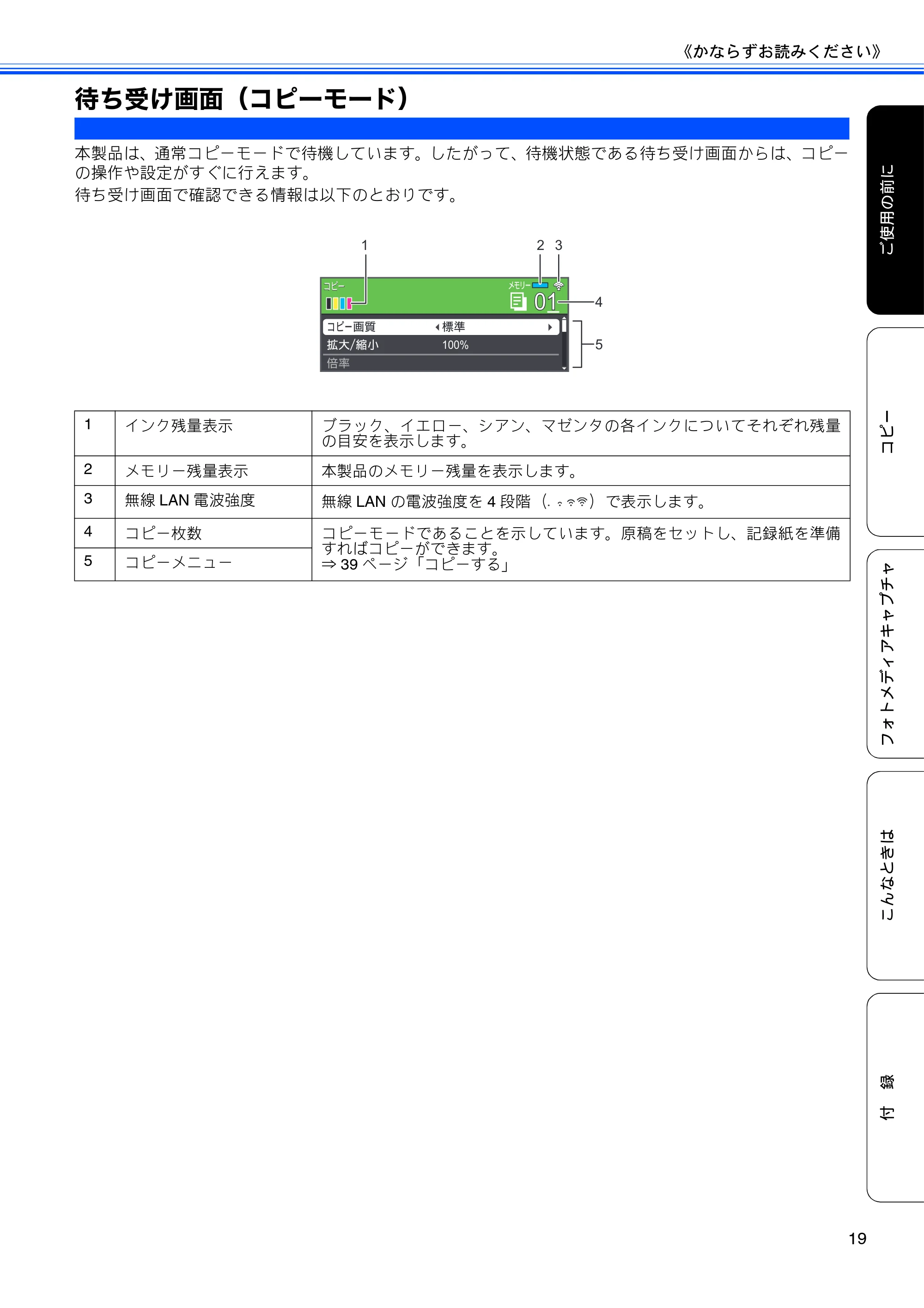 ブラザー DCP-J515N / DCP-J715N ユーザーズガイド ～基本編～ — 原本ページ — 21ページ