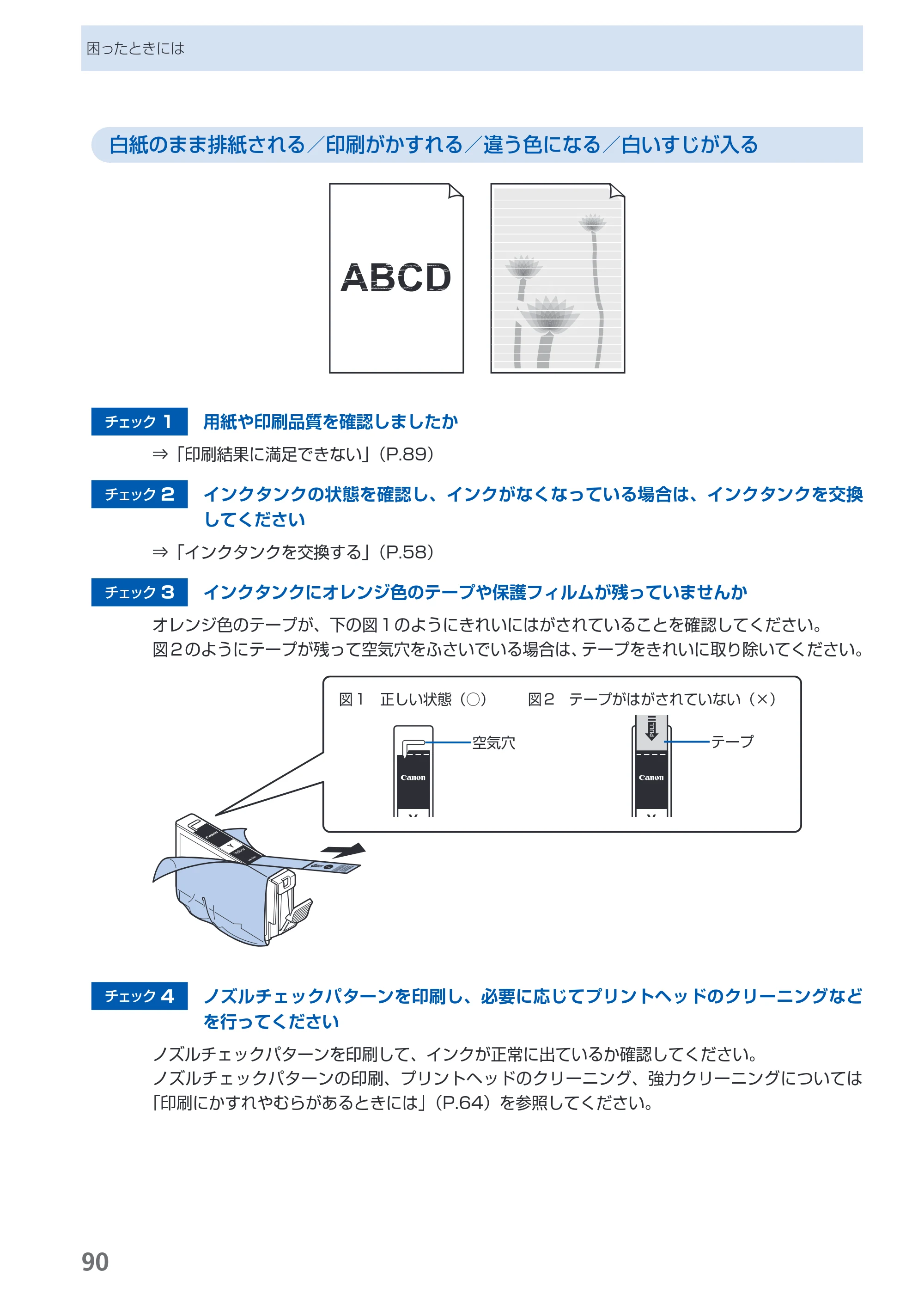 キヤノン PIXUS Pro9000 Mark II 基本操作ガイド （PDF形式／15.21Mバイト） — 原本ページ — 92ページ
