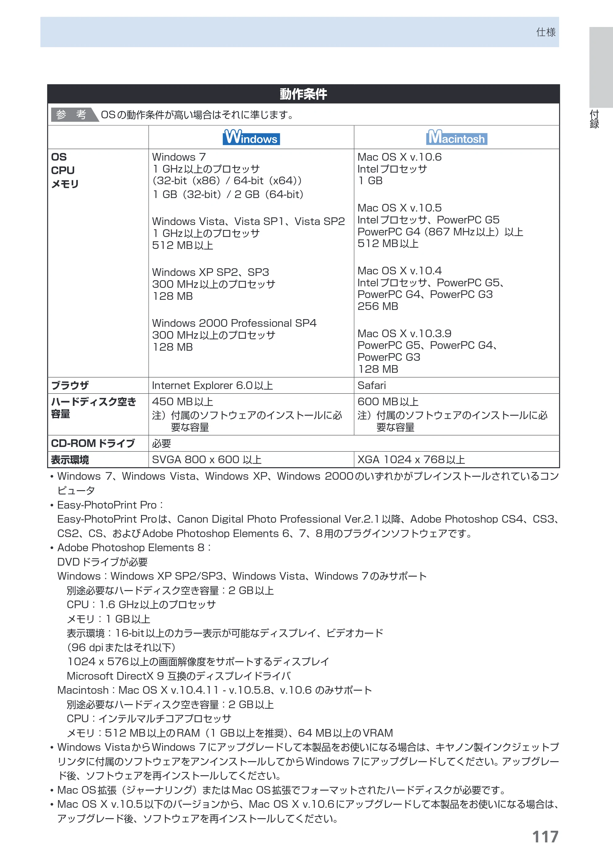 キヤノン PIXUS Pro9000 Mark II 基本操作ガイド （PDF形式／15.21Mバイト） — 原本ページ — 119ページ