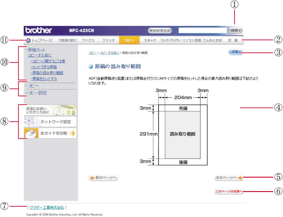 ブラザー DCP-115C / MFC-425CN / MFC-615CL ユーザーズガイド ~パソコン活用編~ — 図版 4-1 — 4ページ