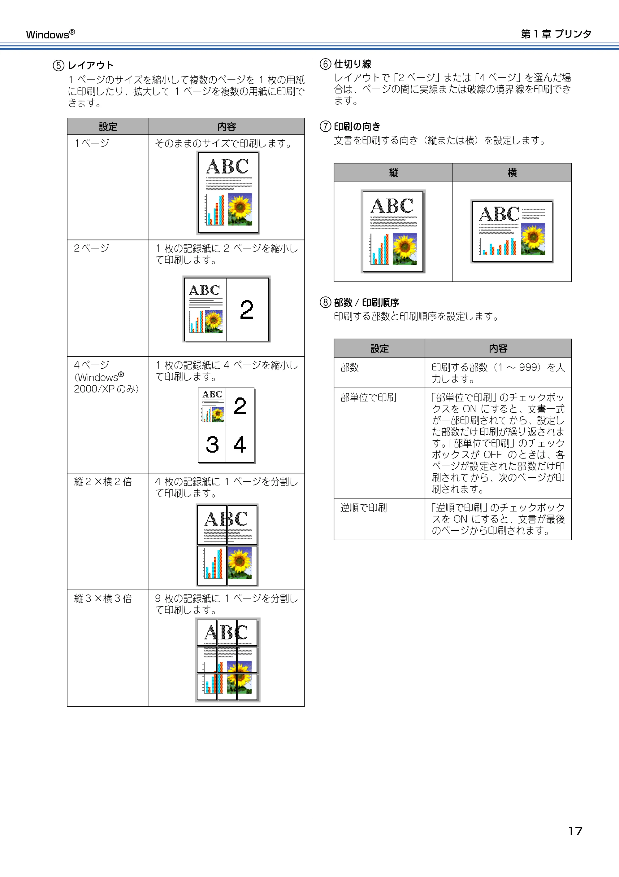 ブラザー DCP-115C / MFC-425CN / MFC-615CL ユーザーズガイド ~パソコン活用編~ — Windows ® — 原本ページ — 18ページ