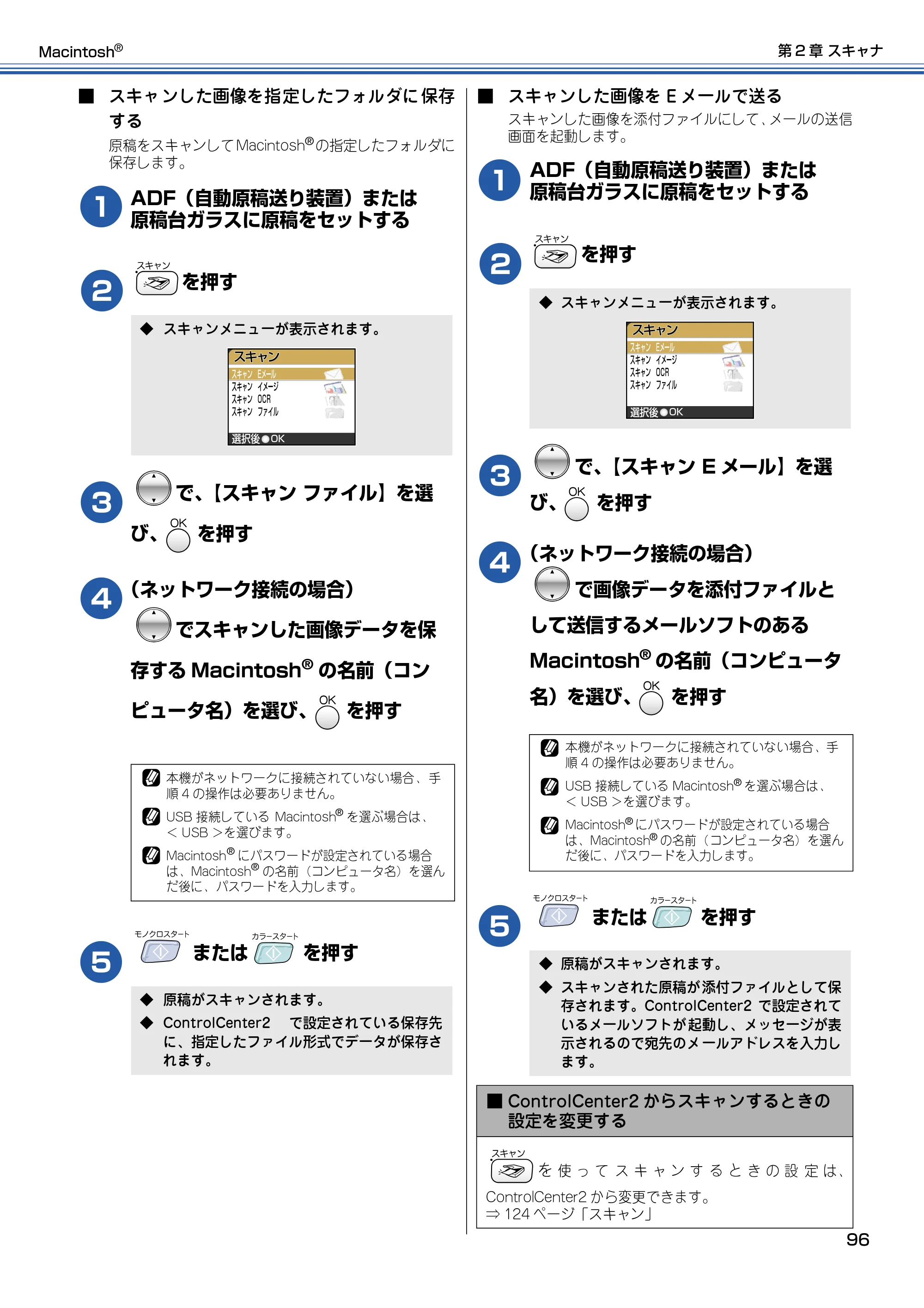 ブラザー DCP-115C / MFC-425CN / MFC-615CL ユーザーズガイド ~パソコン活用編~ — スキャンした画像を添付ファイルにして、メールの送信 画面を起動します。 — 原本ページ — 97ページ
