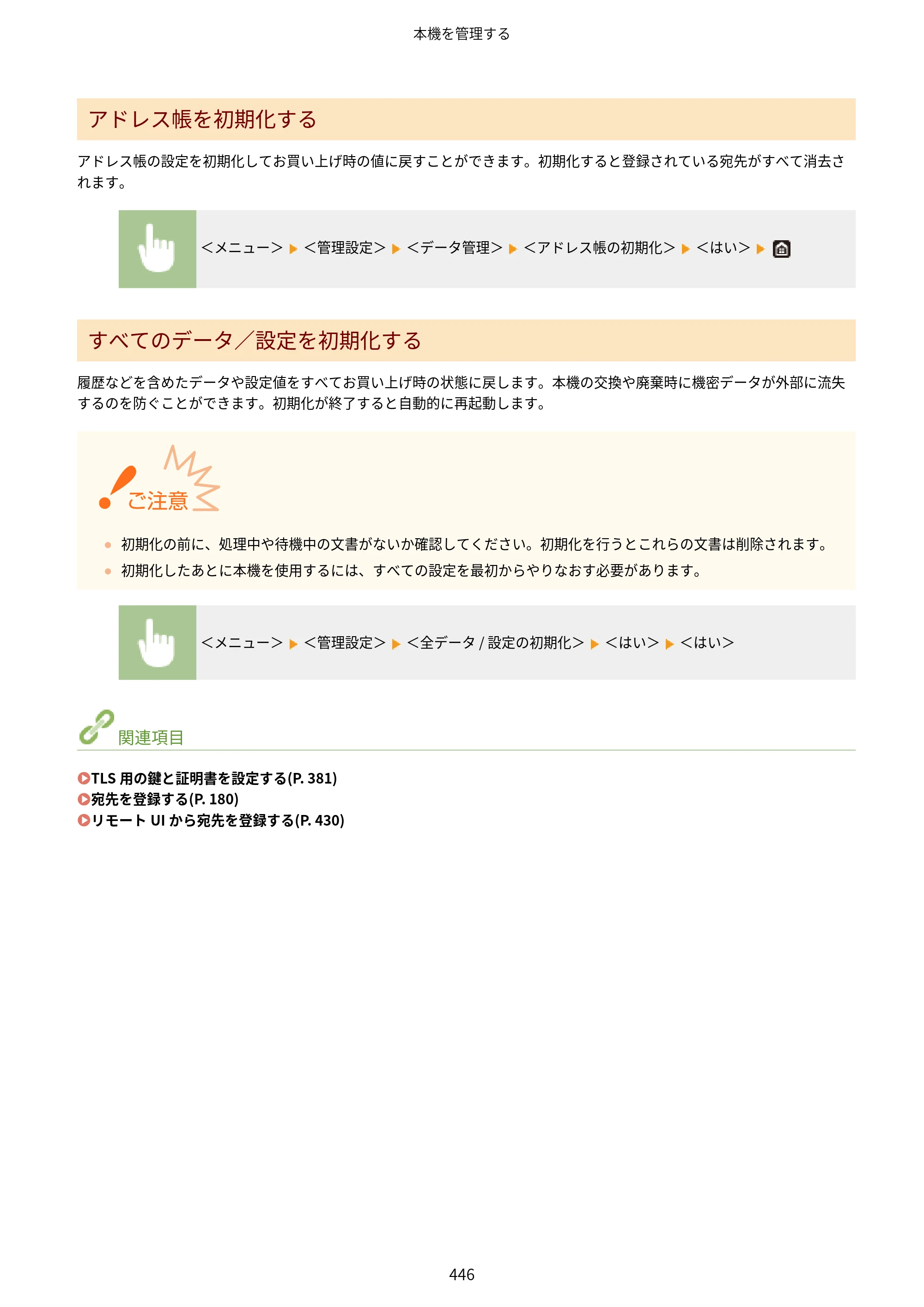 キヤノン MF521dw ユーザーズガイド 2023年8月24日更新（PDF：6.71MB） — 原本ページ — 454ページ