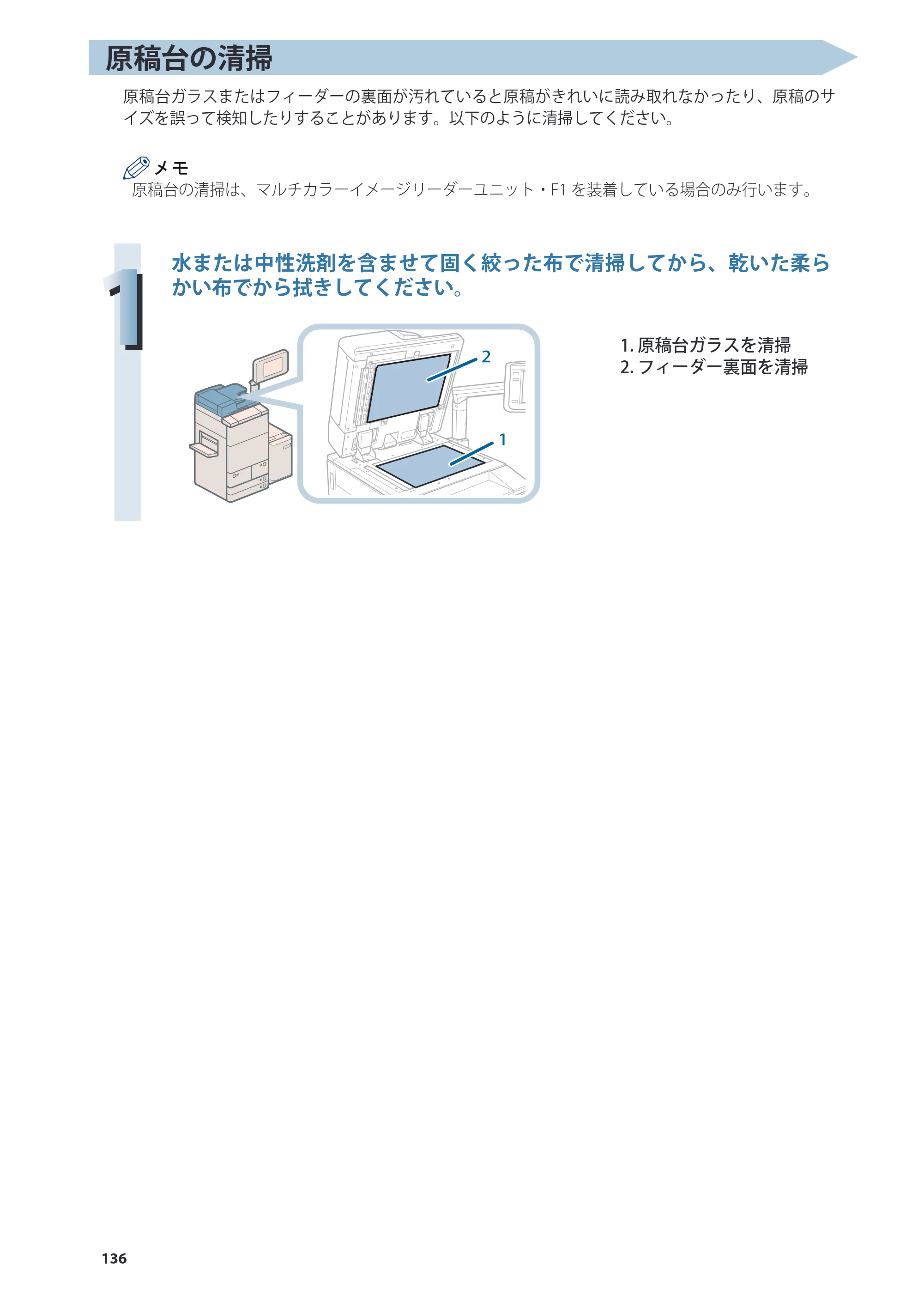 キヤノン C7270/C7260 オンラインマニュアル 基本操作ガイド 2013年1月16日更新（PDF：21.3MB） — 原本ページ — 136ページ