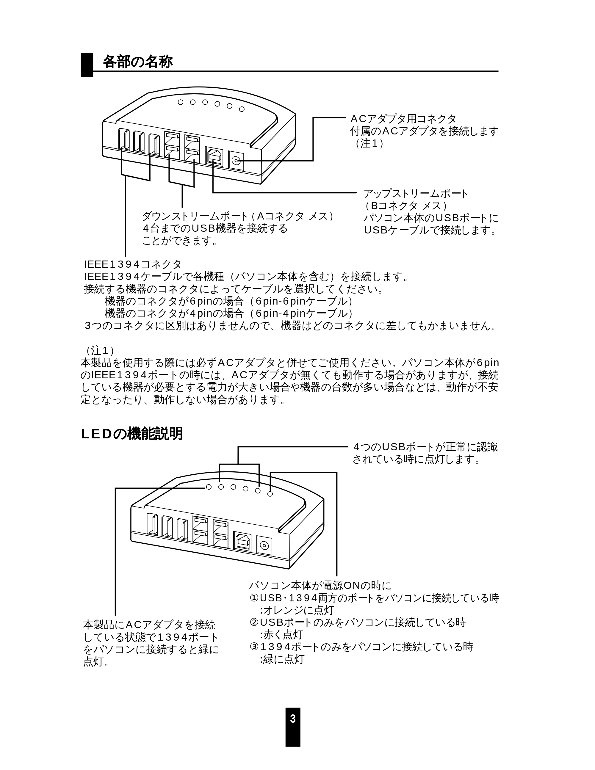 サンワサプライ 1394-RP3USB 取扱説明書 — 原本ページ — 4ページ