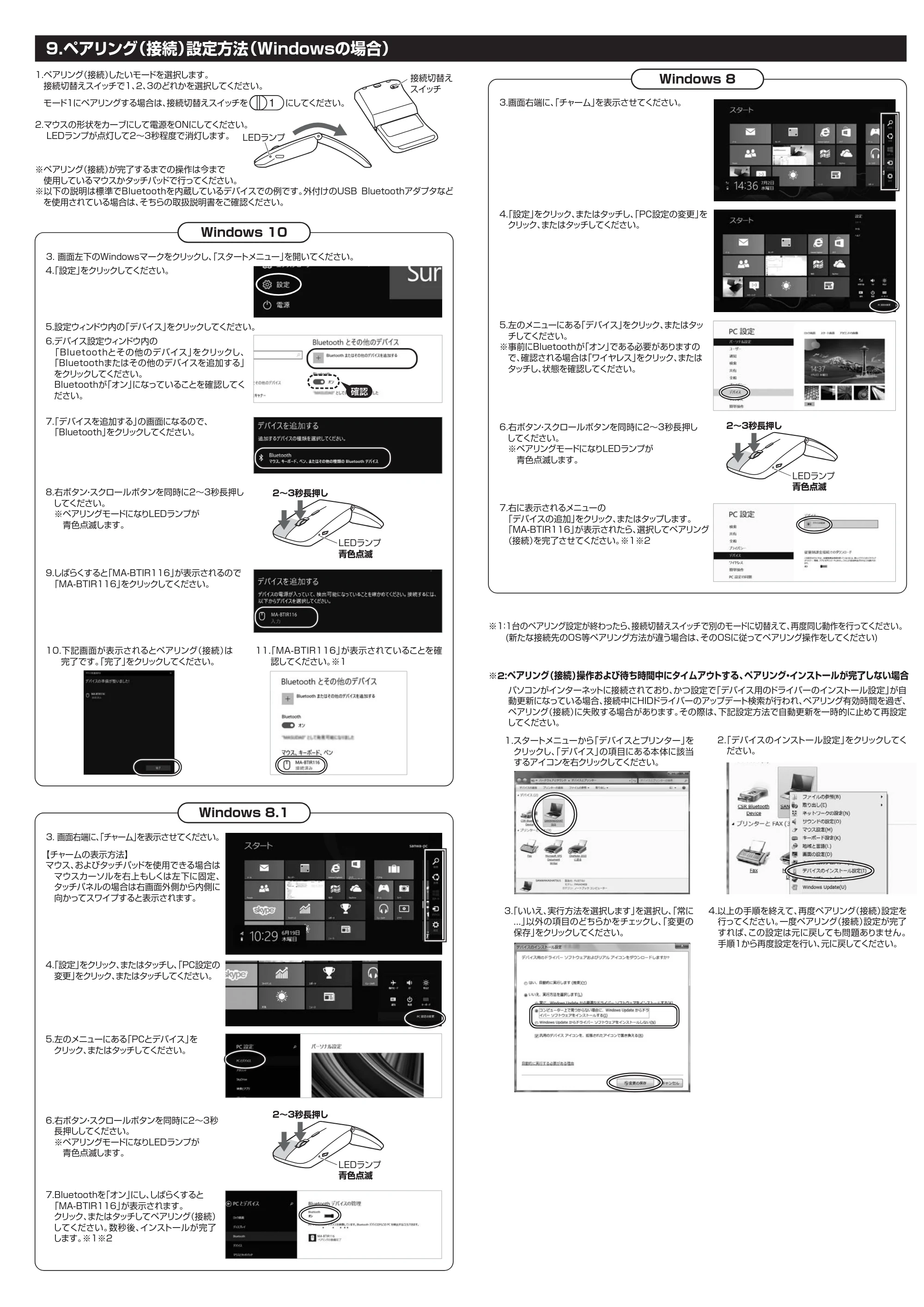 サンワサプライ OSUSUMESET-002 取扱説明書 — 原本ページ — 3ページ