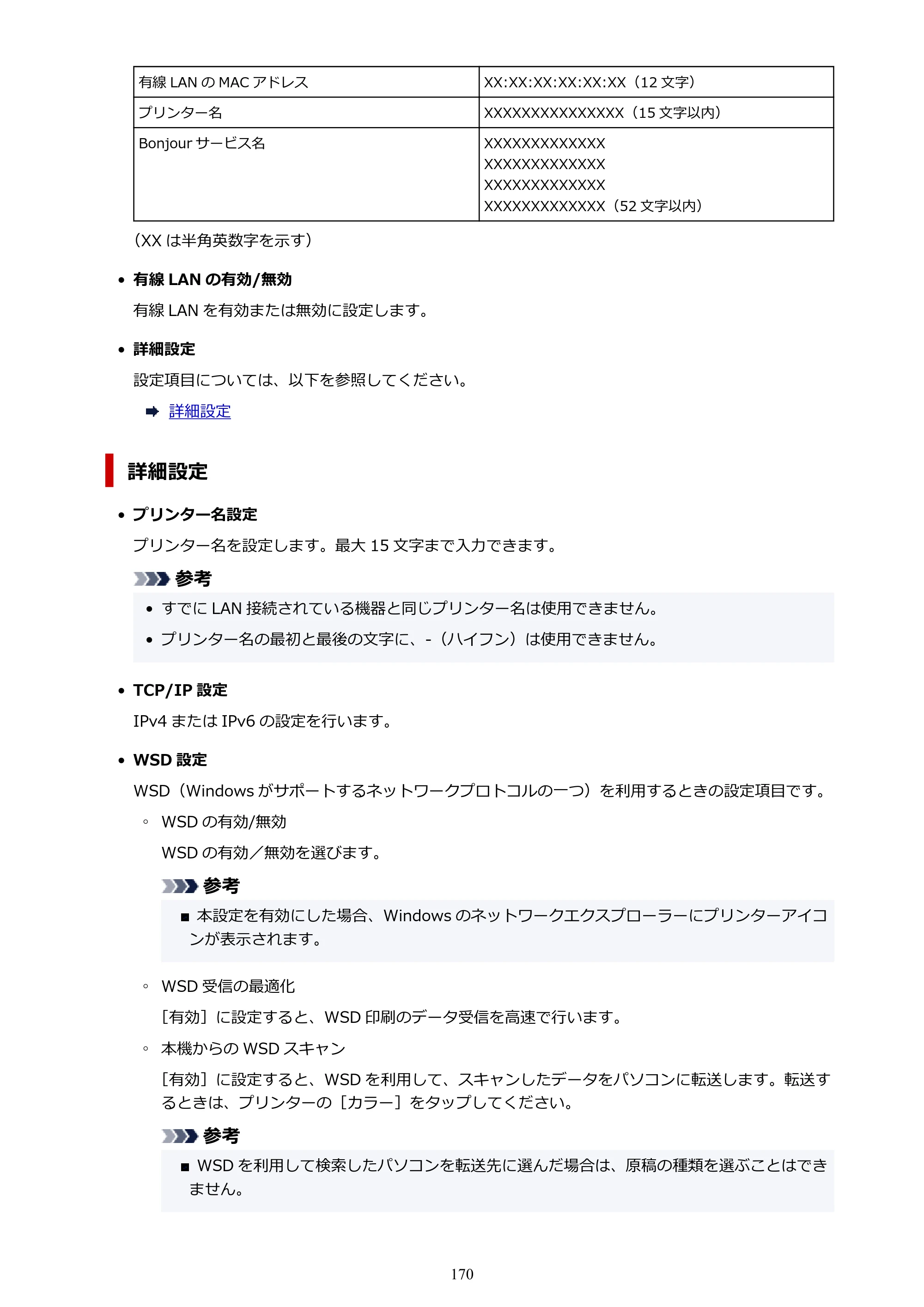キヤノン TR8630/TR8630a オンラインマニュアル PDF版 （Mac版） 2021年4月27日掲載（PDF：14.4MB） — 原本ページ — 170ページ