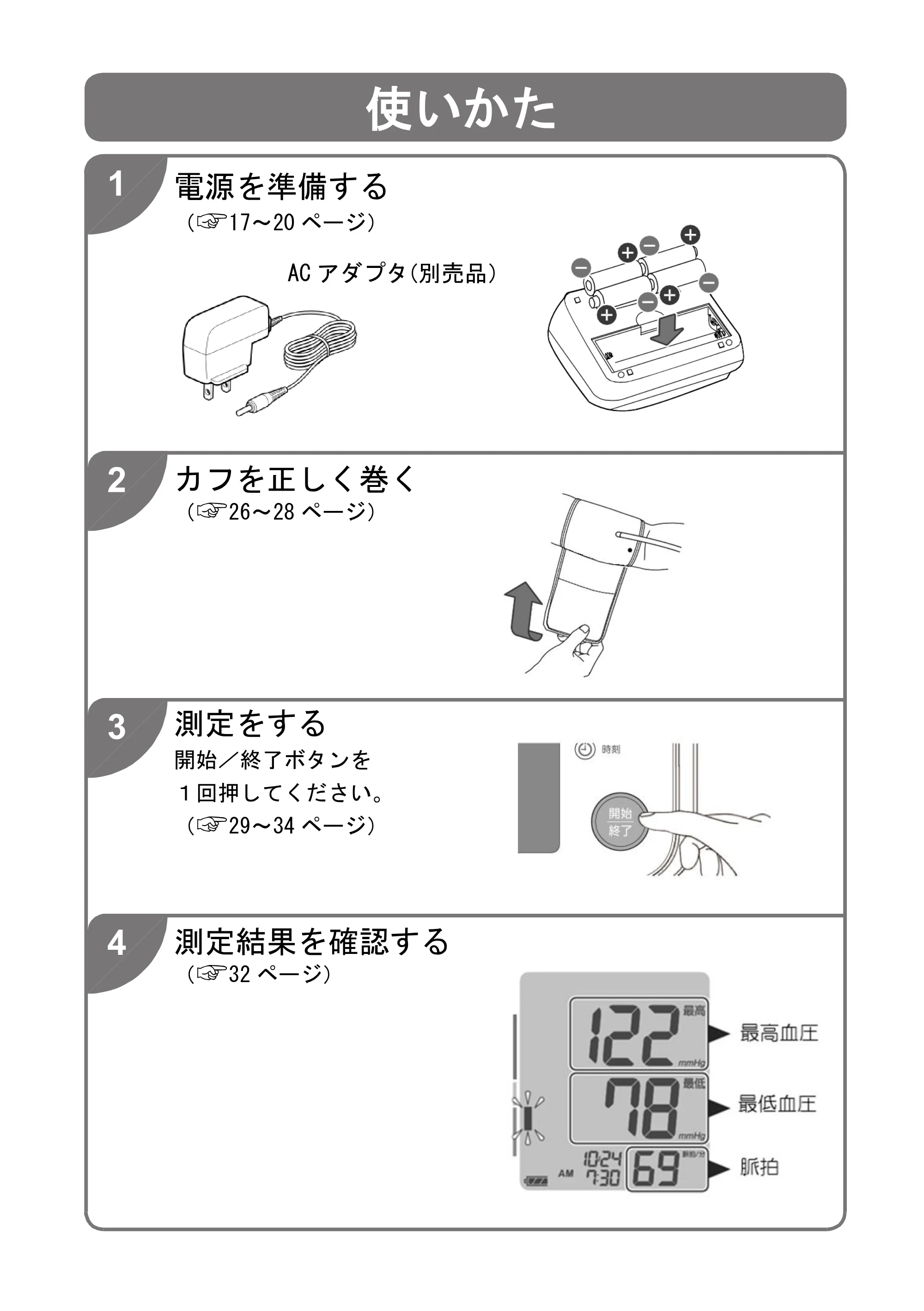 アイリスオーヤマ BPU-103 取扱説明書 — 原本ページ — 2ページ