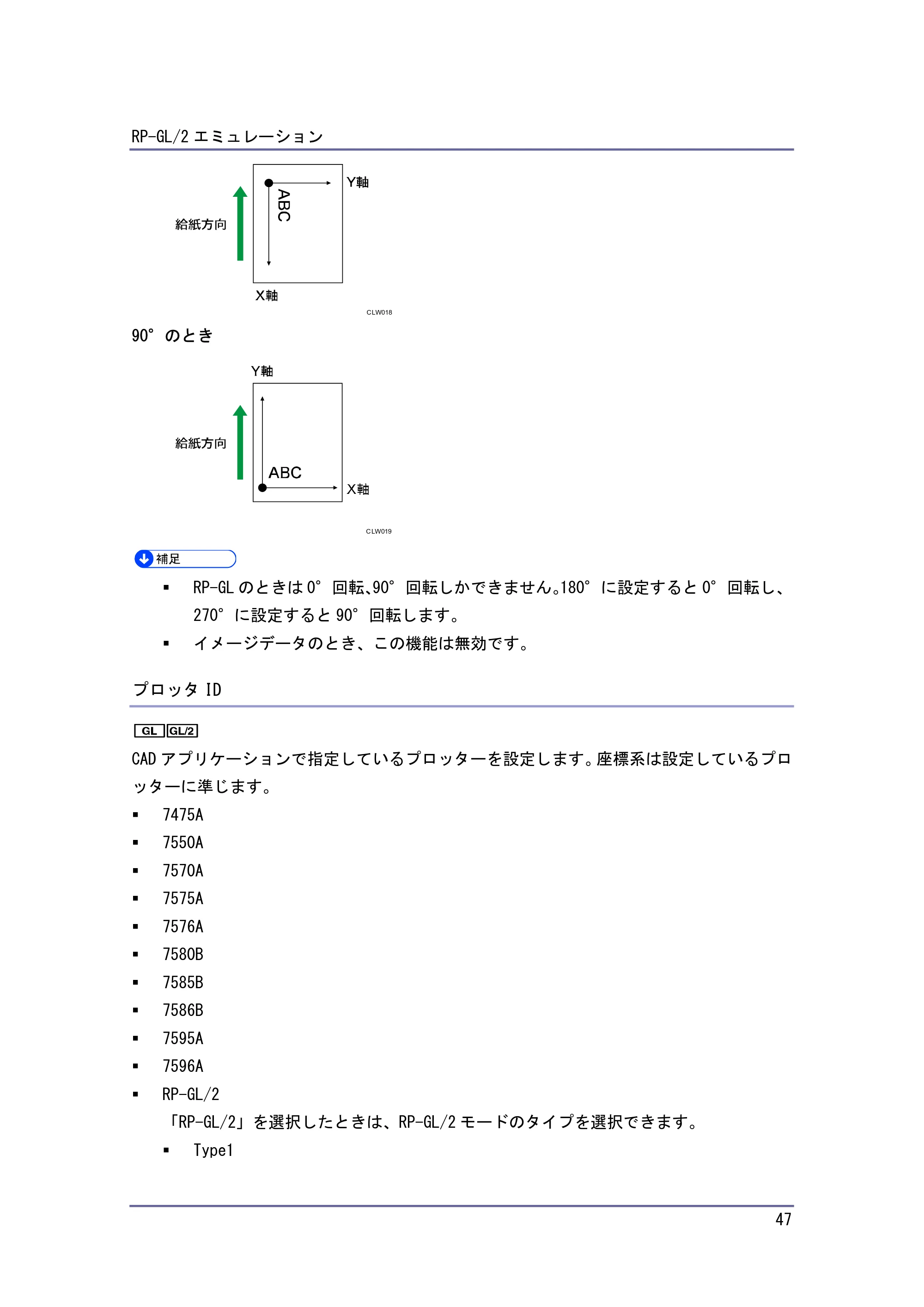 キヤノン PostScript3 エミュレーション （PDF形式／2.57Mバイト） — 原本ページ — 47ページ